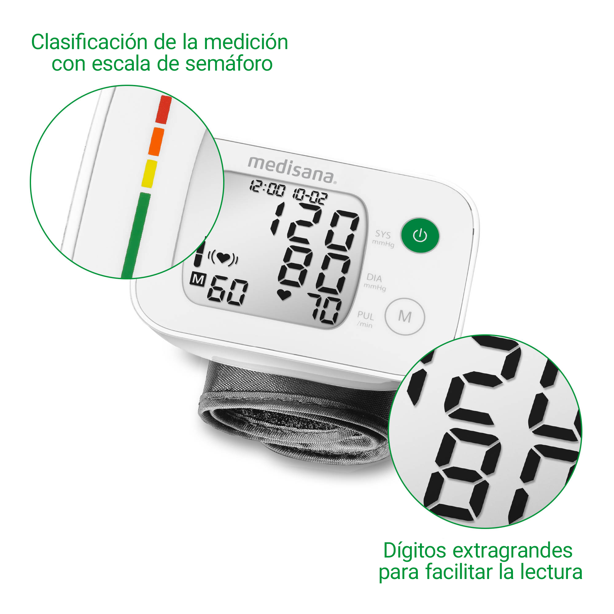 medisana BW 335 Tensiómetro de muñeca