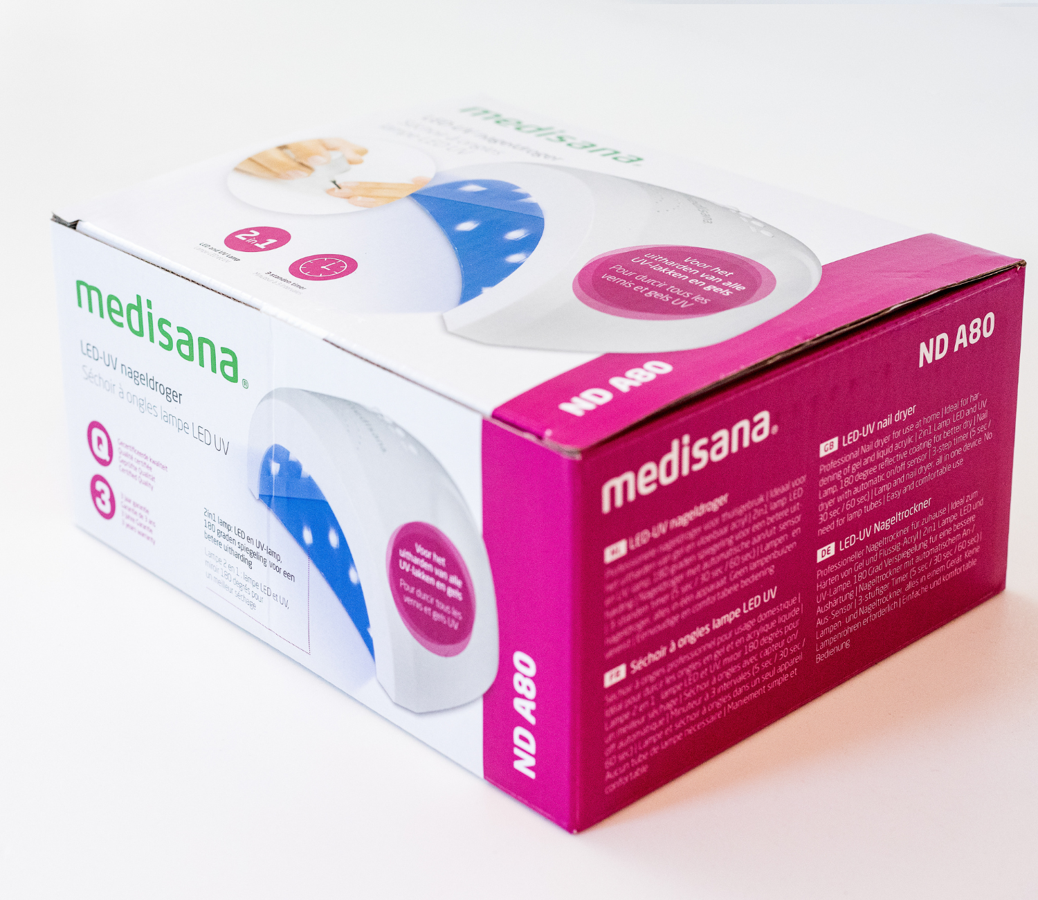 PhasedOut - medisana ND A80 UV-Nageltrockner