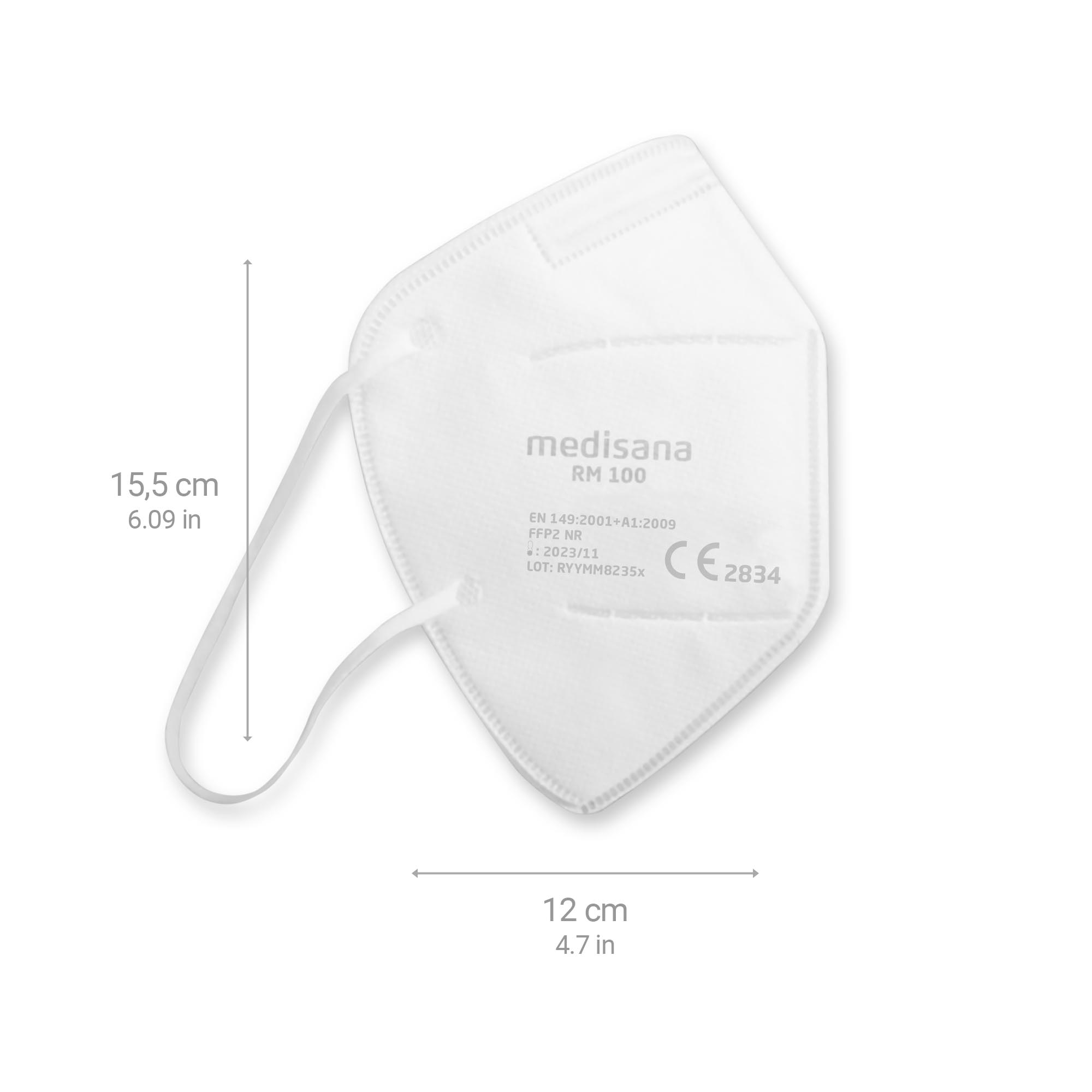 RM 100 white | FFP2 Particle filtering half mask