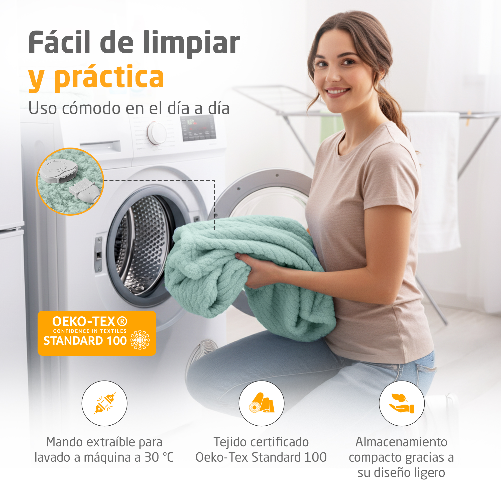 Medisana HB 417 - Manta térmica - Veerde savia