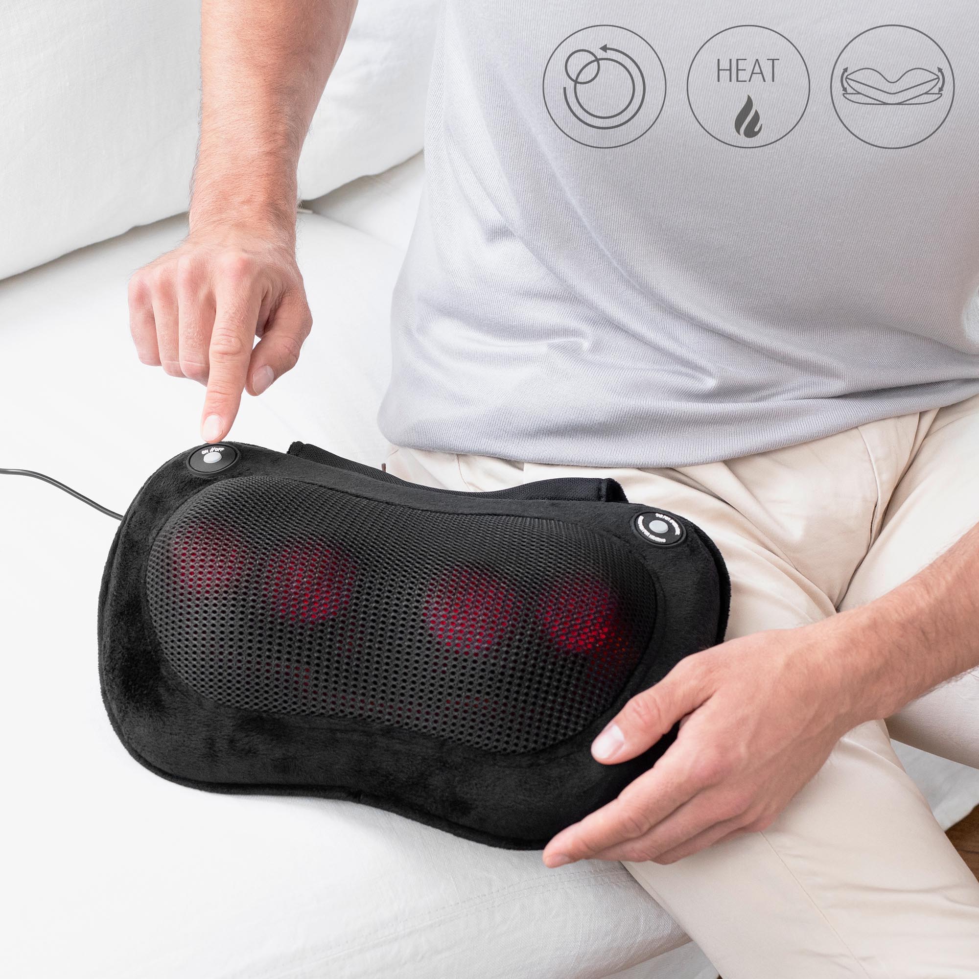 056389fa46966c4dc2f802062fa3fbdb MC 850 | Shiatsu Massage Cushion