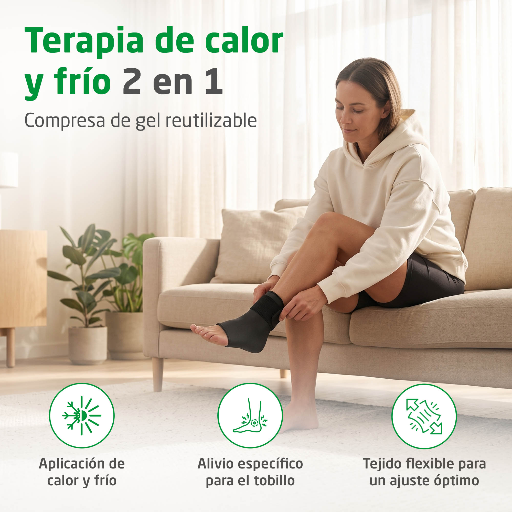 GP 106 | Compresa térmica y fría para el tobillo