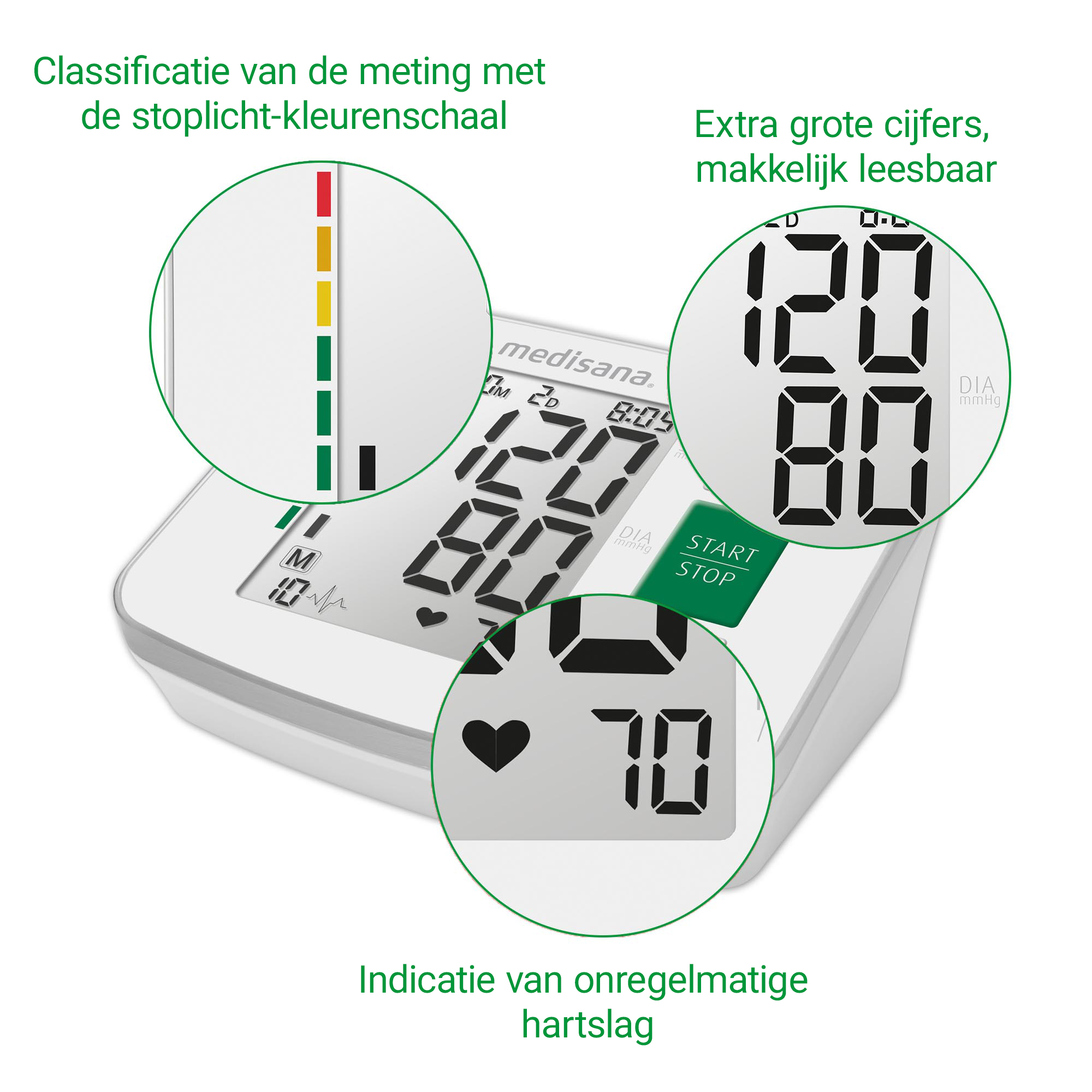 BU 512 | bovenarm-bloeddrukmeter