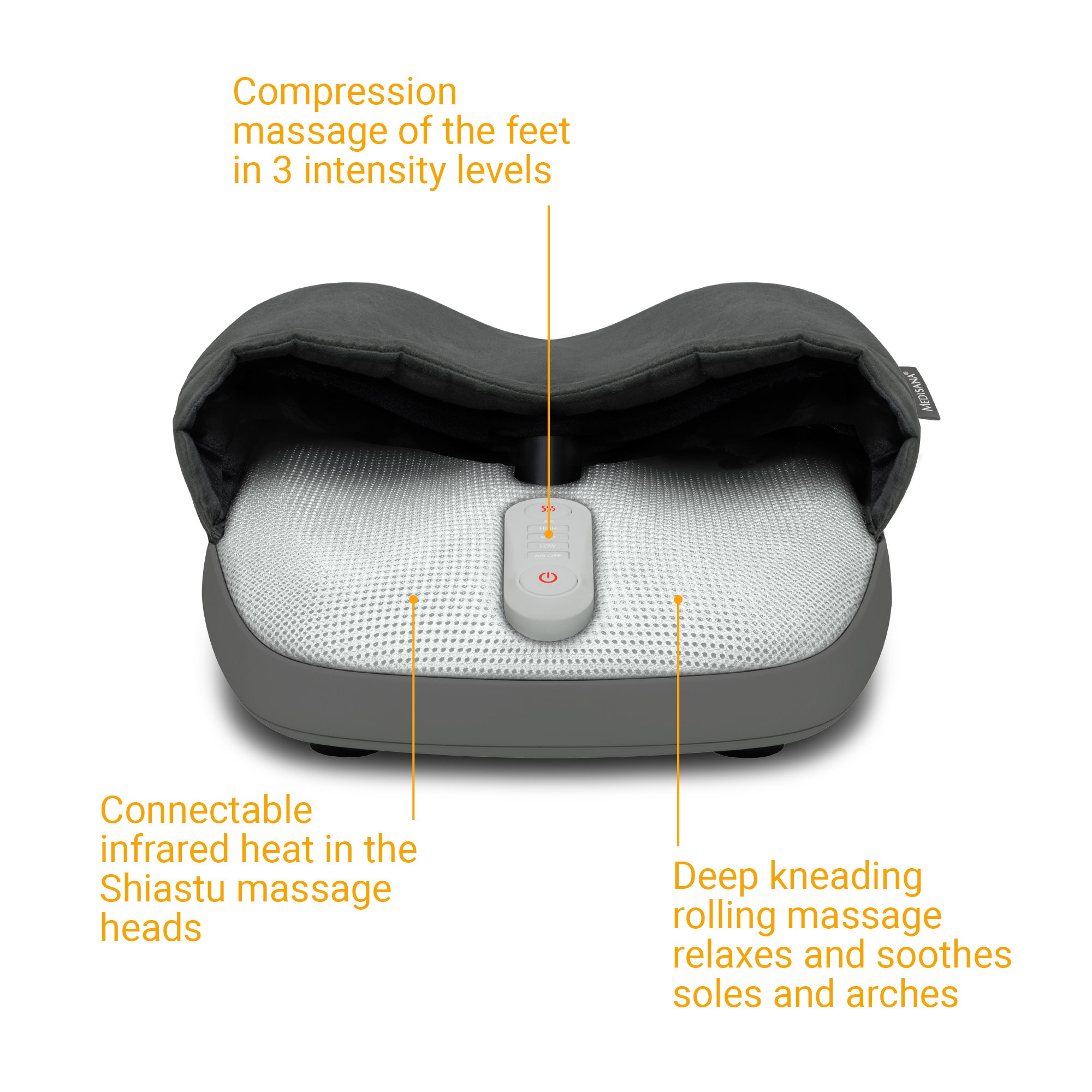 FM 885 | Shiatsu foot massager