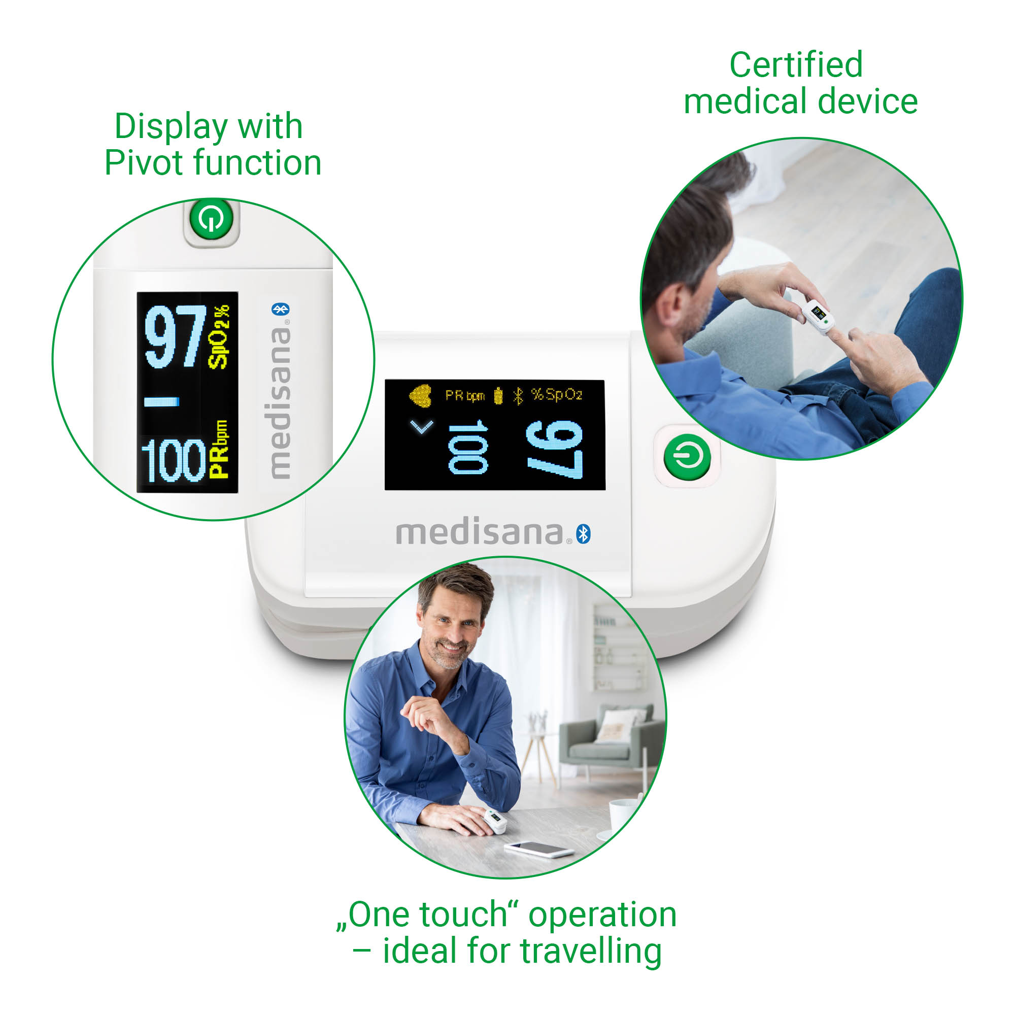 PM 100 connect | Pulsioxímetro