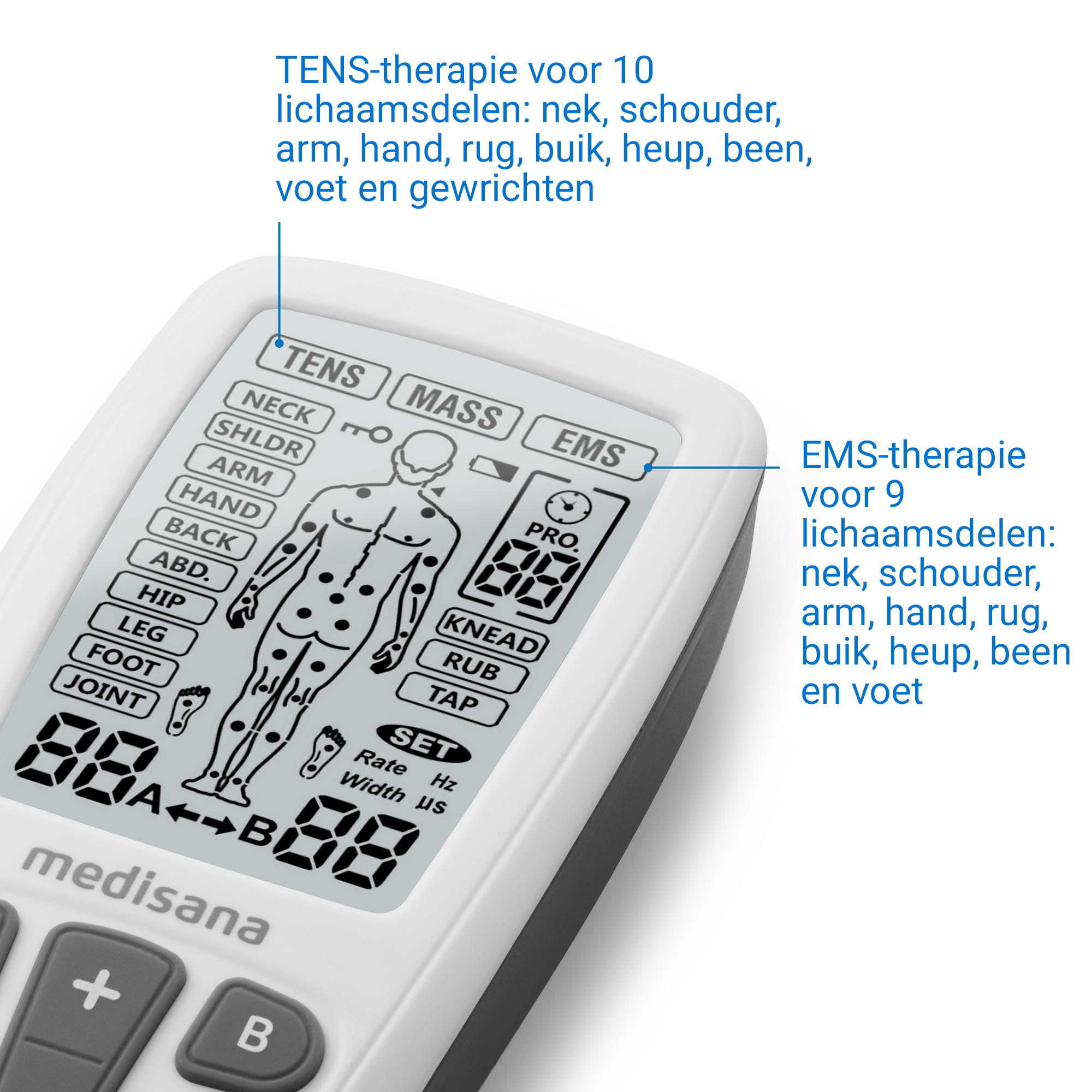 TT 200 | 3-in-1 elektrotherapieapparaat