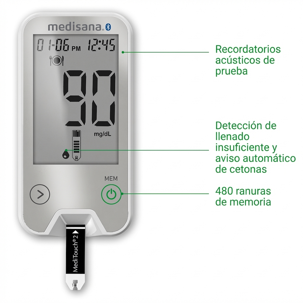 MediTouch 2 connect dual | Glucómetro