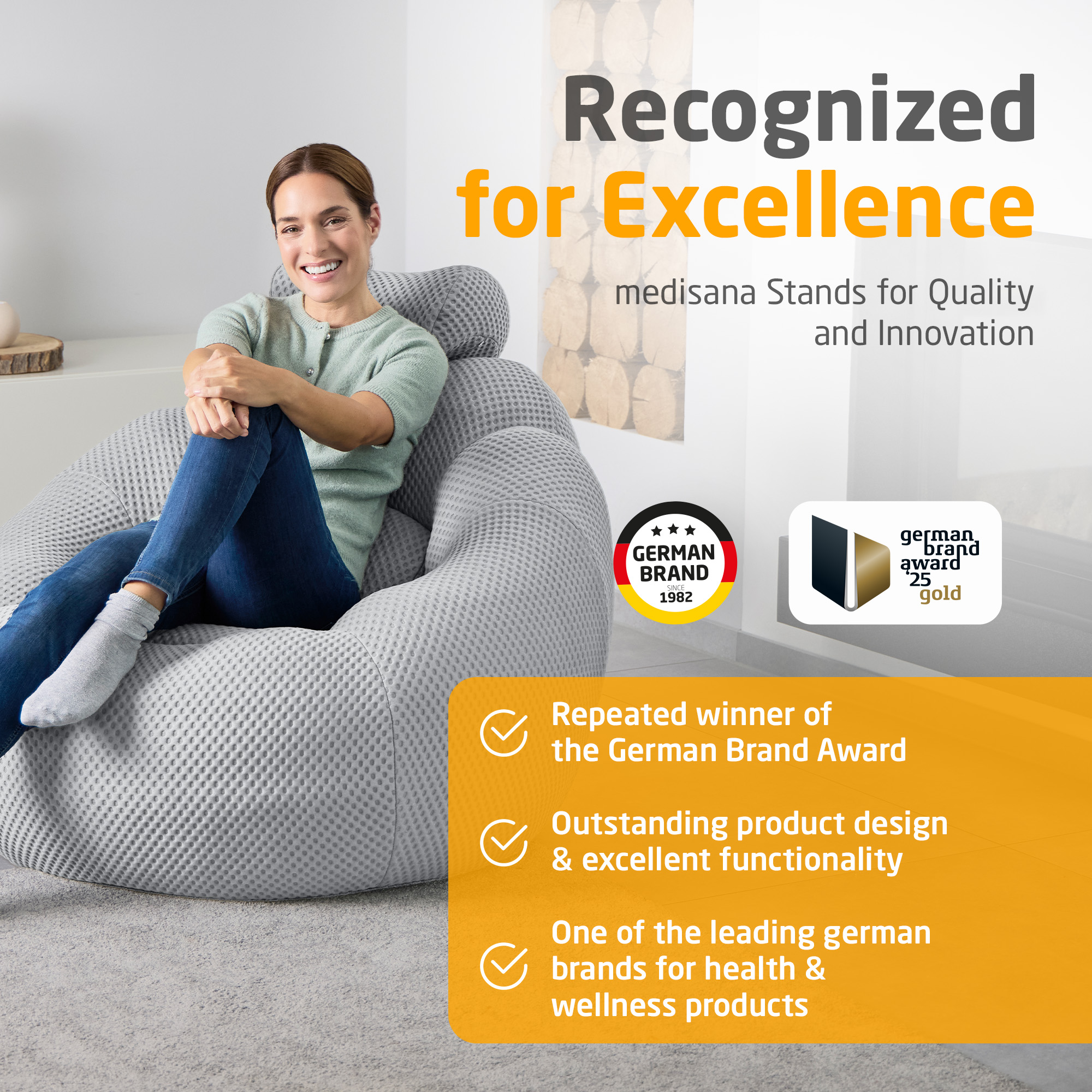 RS 100 | Bubble sofa - hellgrau