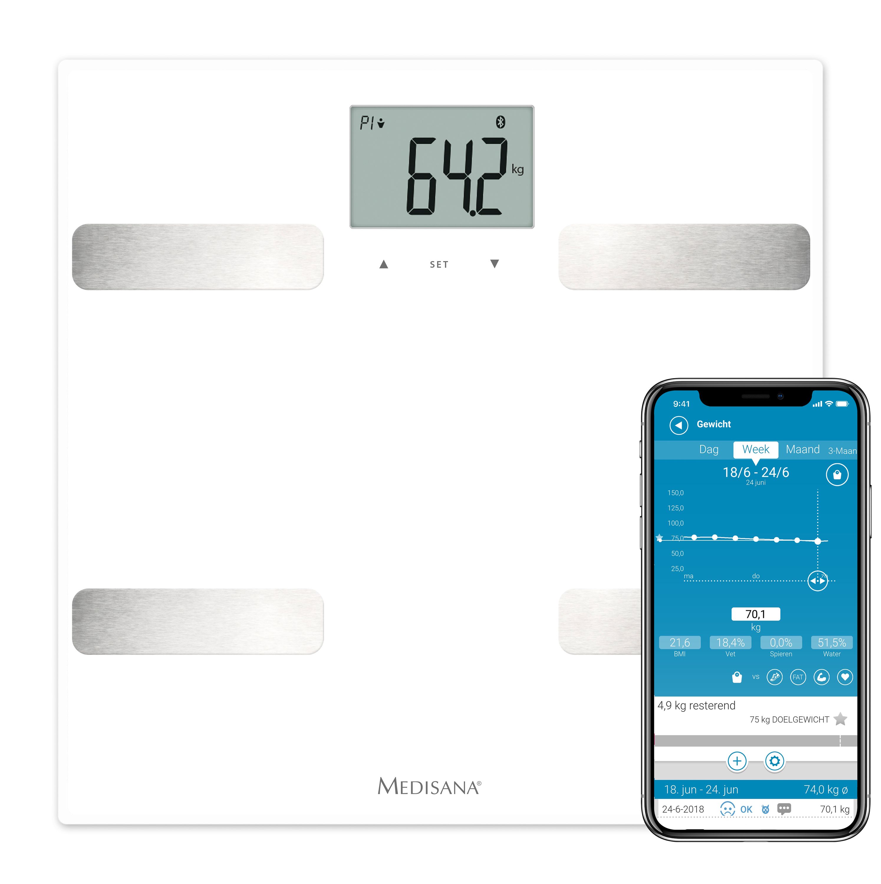 medisana BS A43 Báscula de análisis corporal