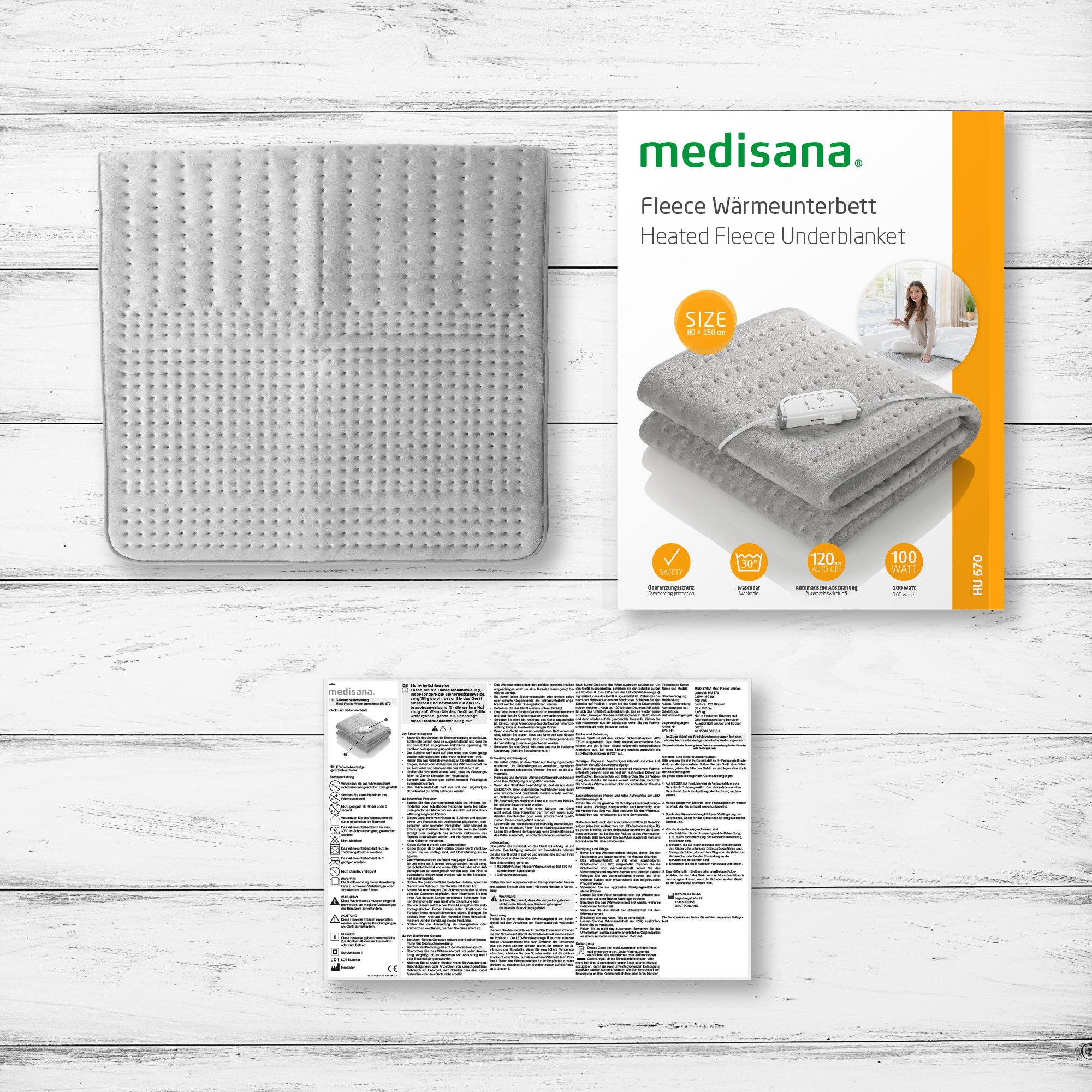 PhasedOut - medisana HU 670 Wärmeunterbett