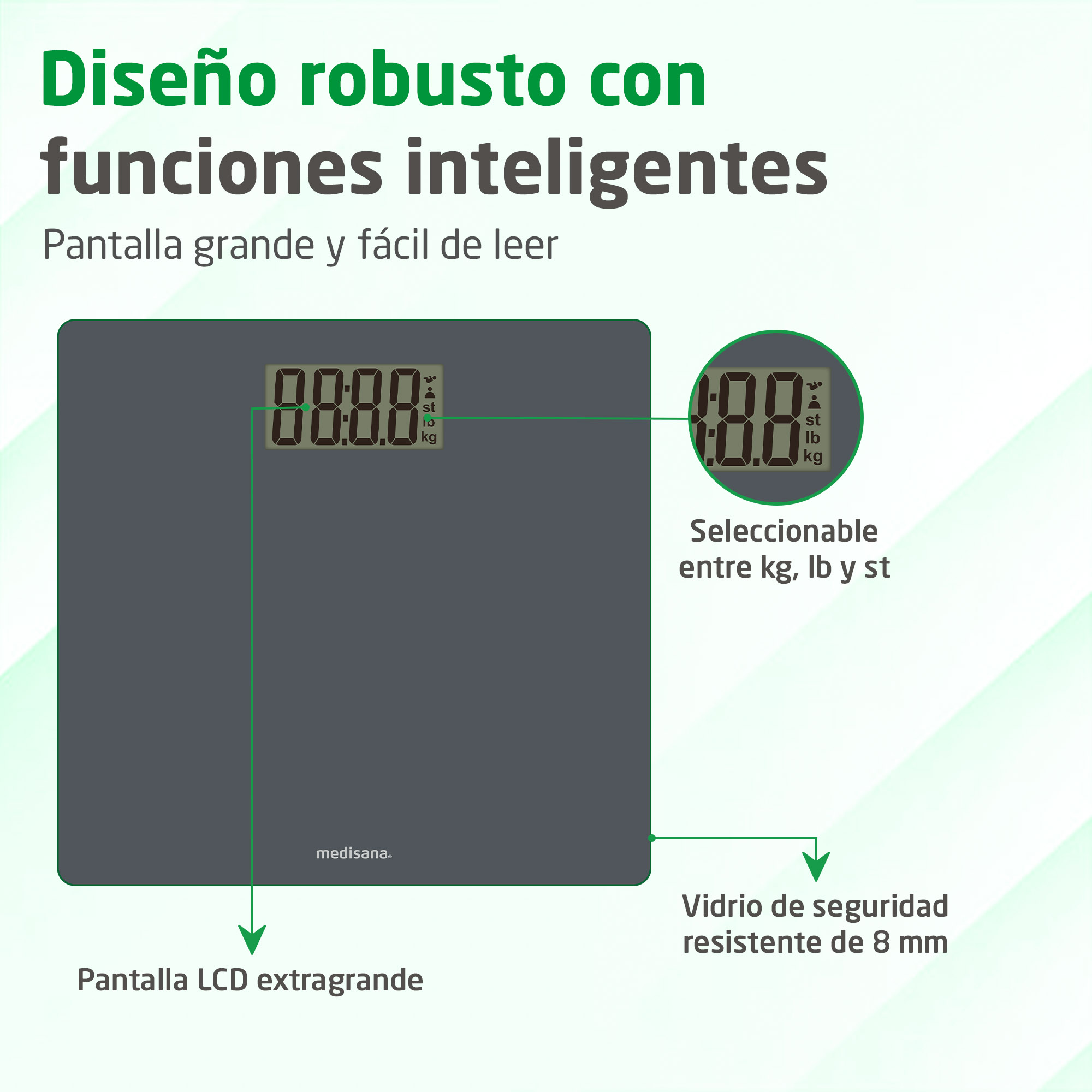 medisana PS 530 Báscula personal