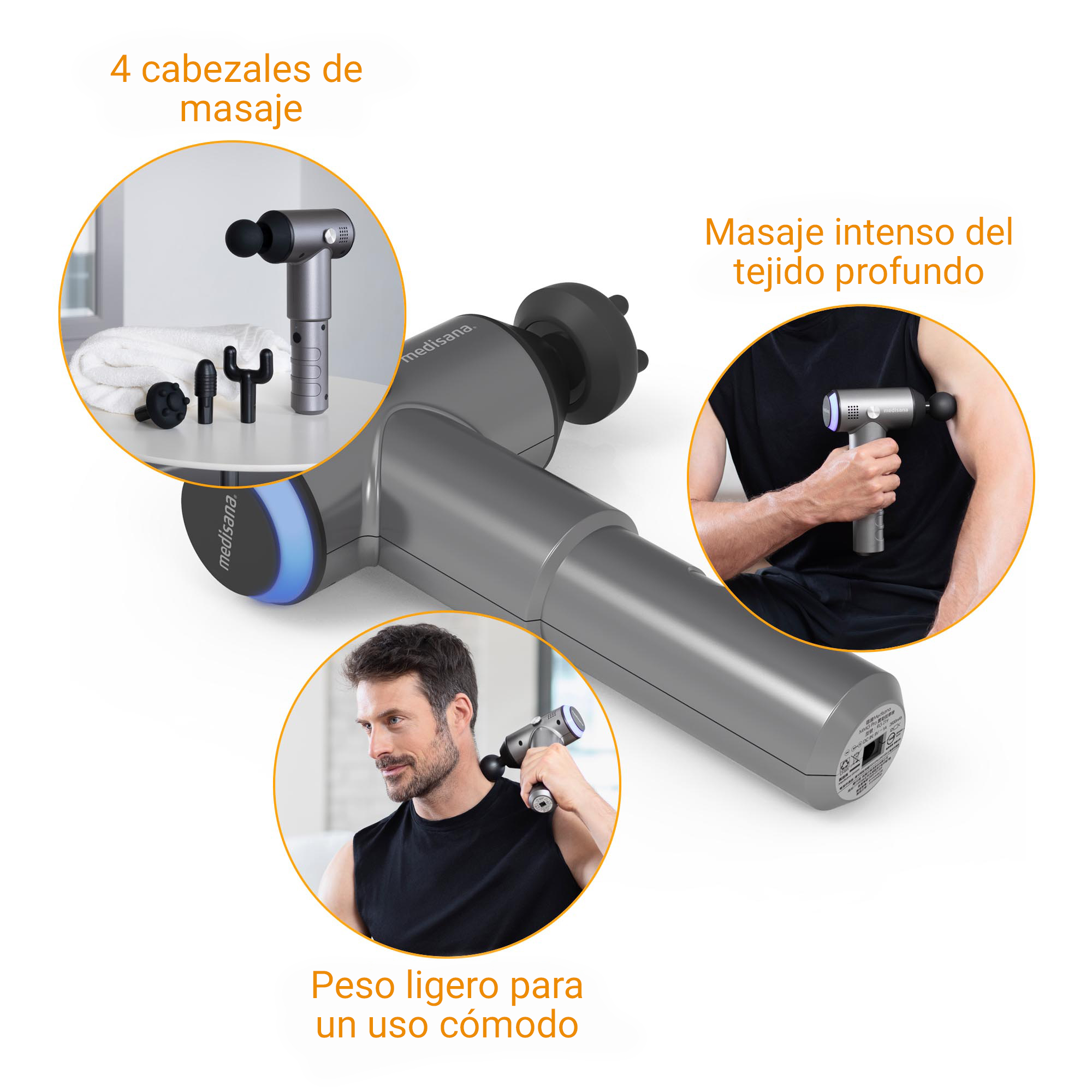 MG 500 | Pistola de masaje Pro