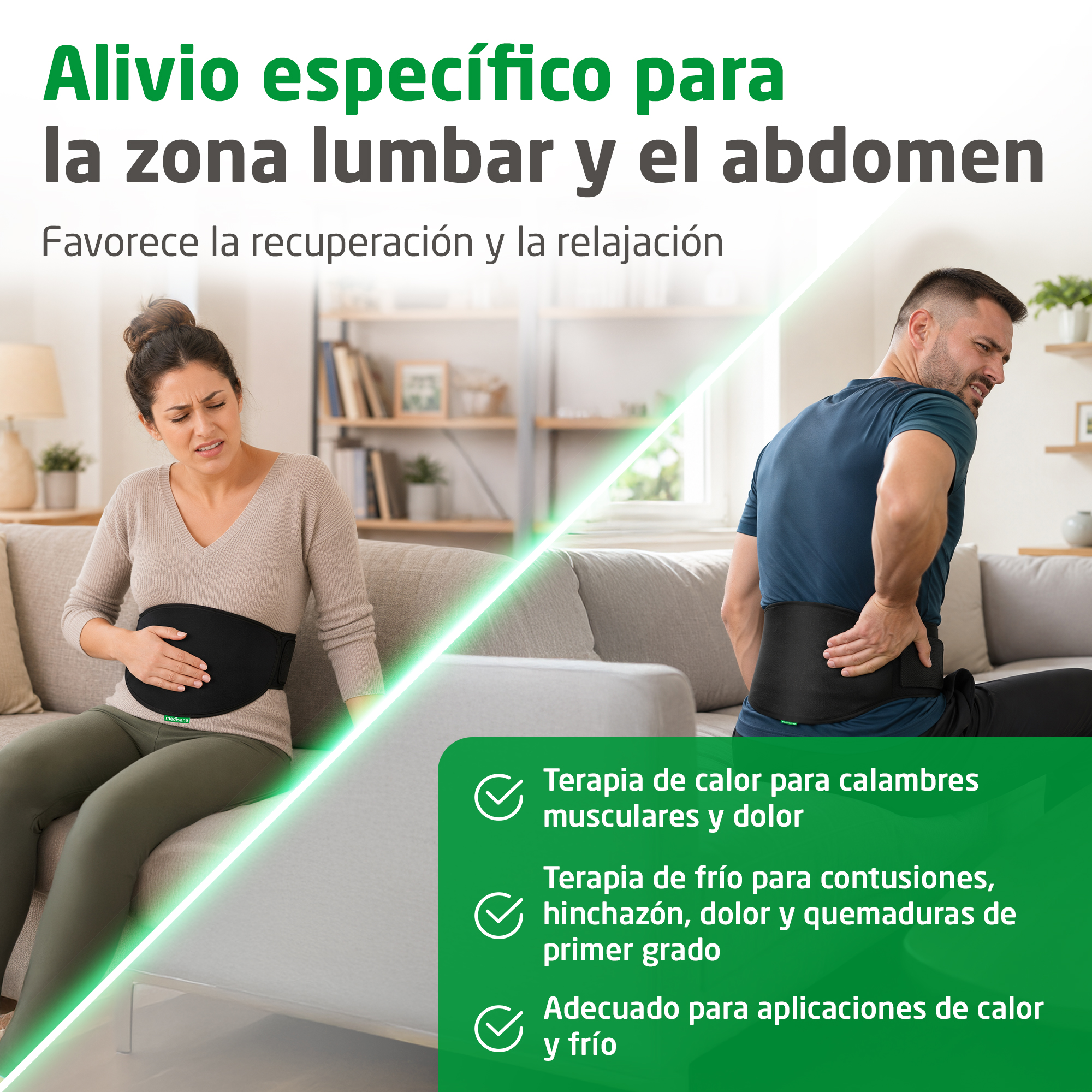 GP 104 | Compresa térmica y fría para la espalda