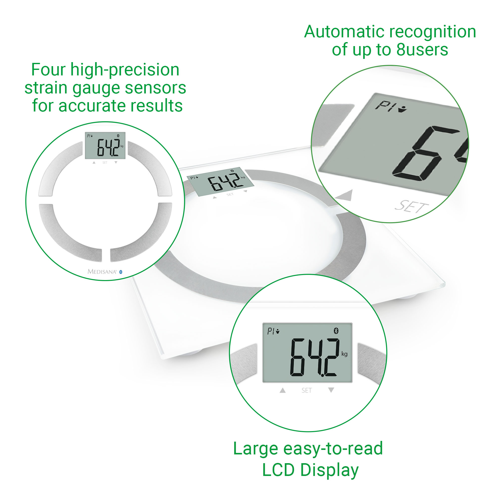 BS 444 connect | Body Analysis Scale