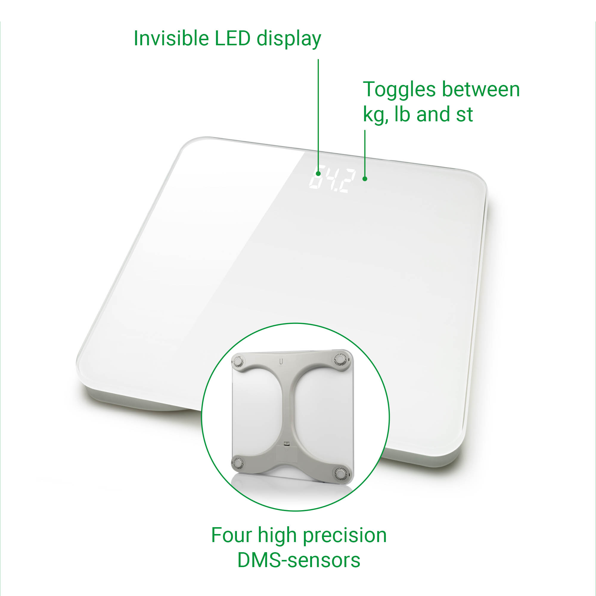 Báscula de baño medisana PS 435
Báscula de baño medisana PS 435