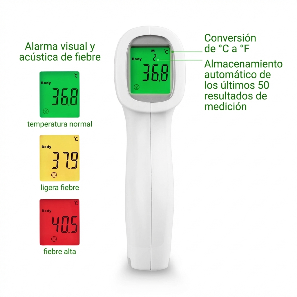 TM A79 | Termómetro corporal infrarrojo