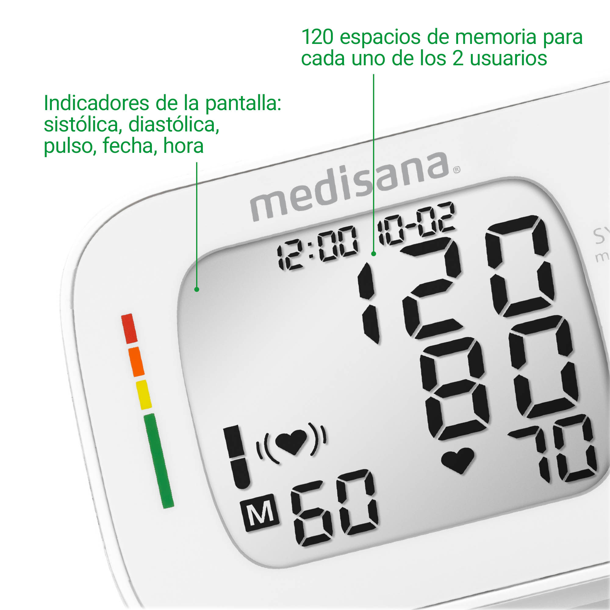 medisana BW 335 Tensiómetro de muñeca