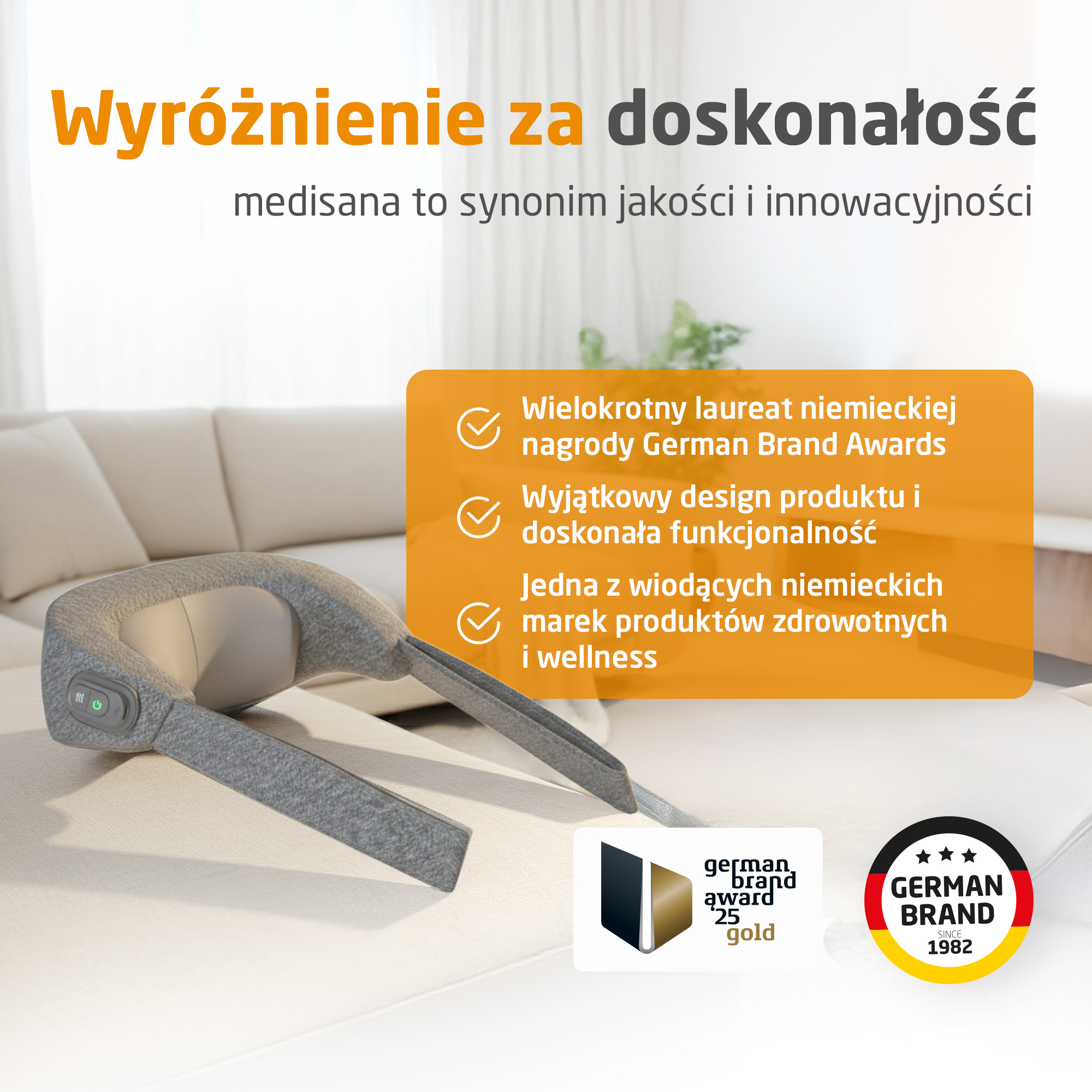 NM 900 | Cordless neck massager