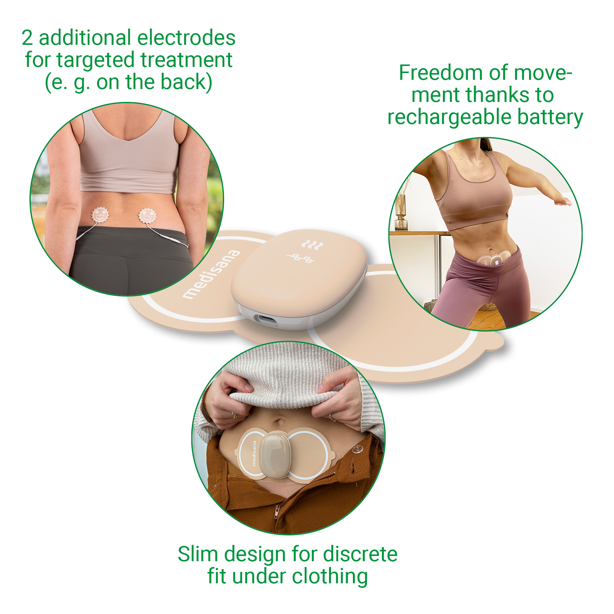 TT 250 | Menstrual Pain Reliever with TENS & Heat