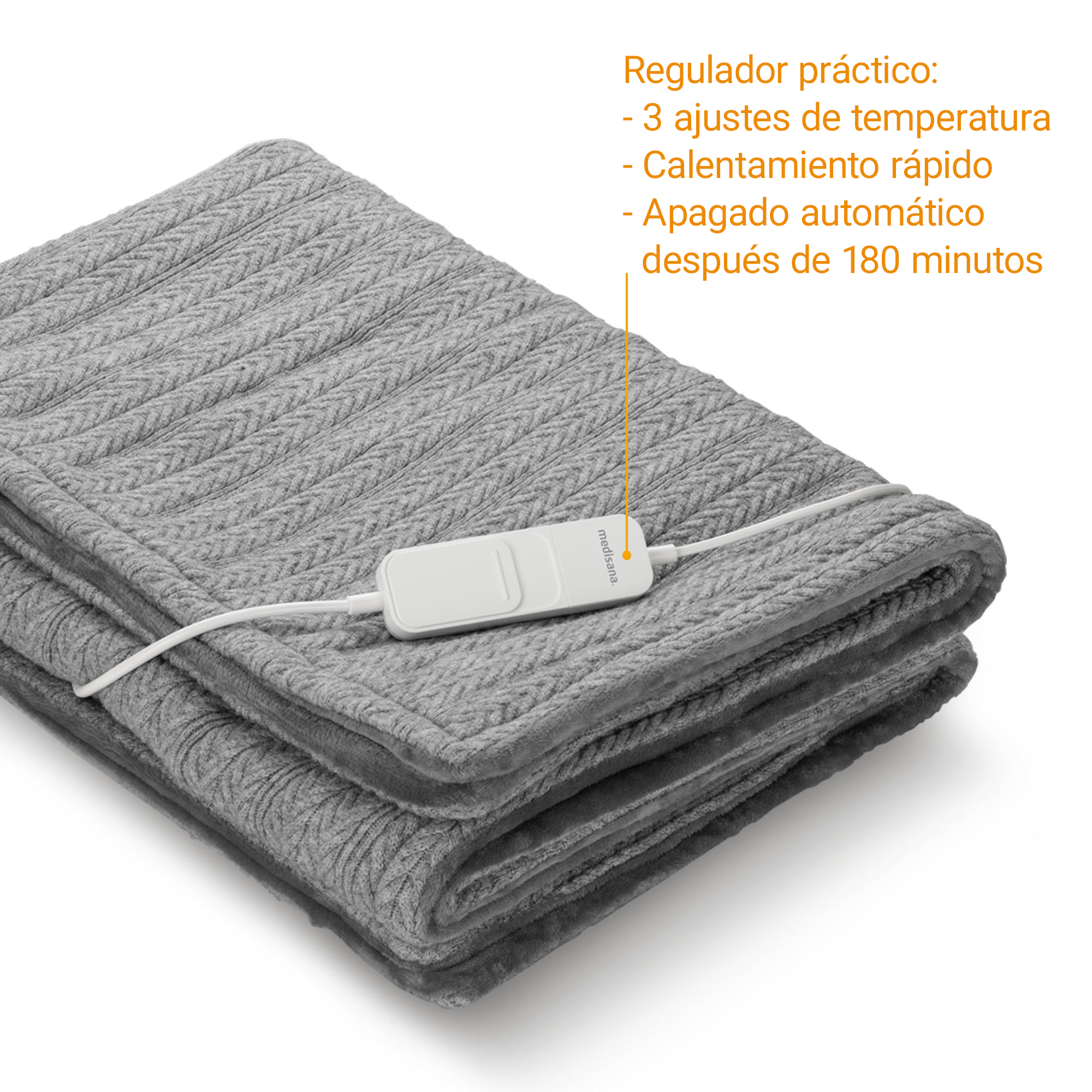HB 680 | Manta eléctrica de punto y acogedora