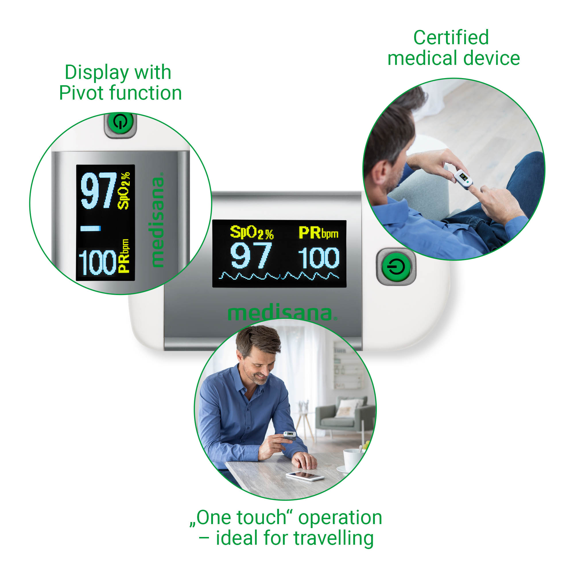 PM 100 | Pulse oximeter
