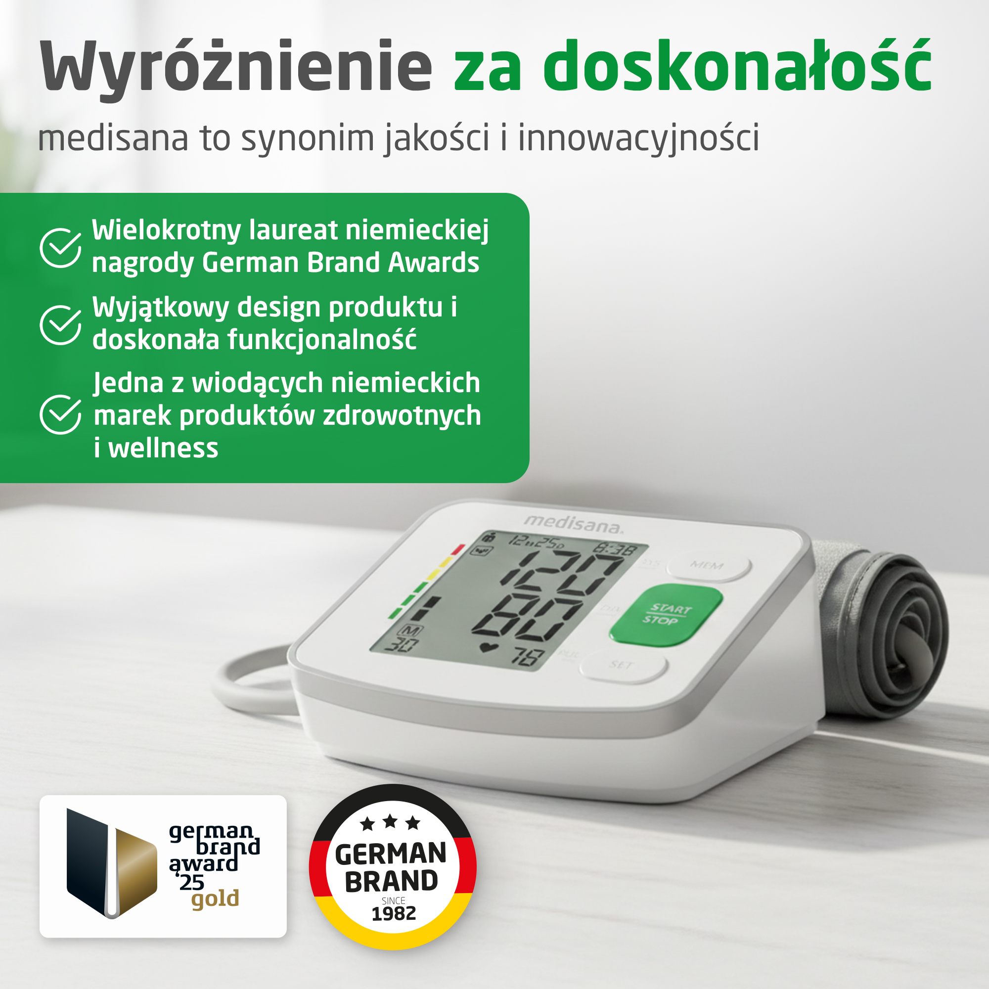 medisana BU A57 Oberarm-Blutdruckmessgerät