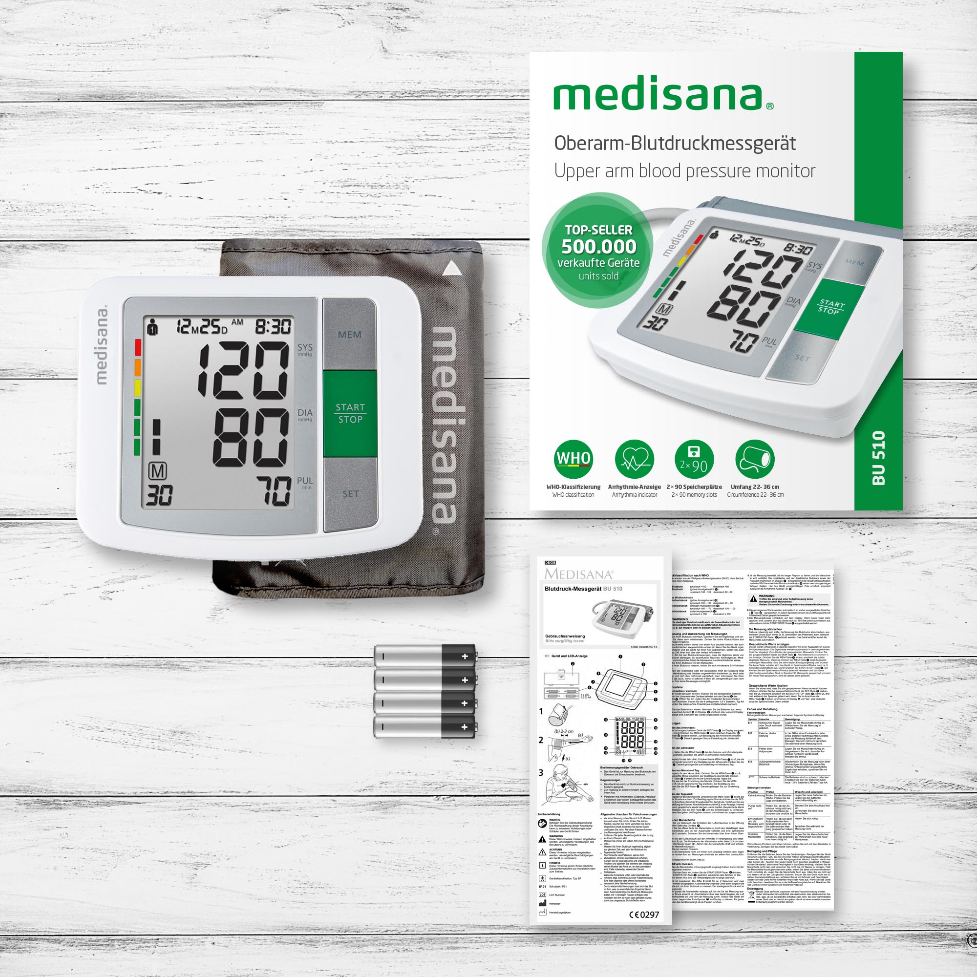 BU 510 | Bovenarm-bloeddrukmeter