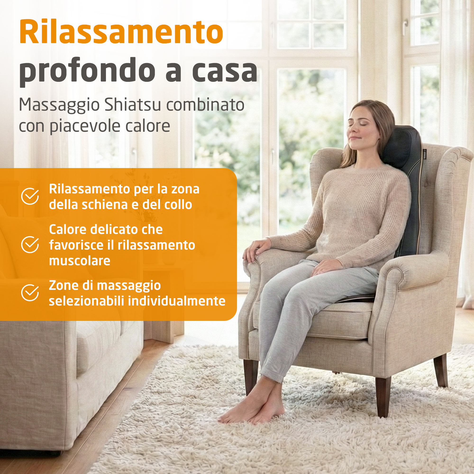 MCN | Shiatsu Massage Seat Cushion