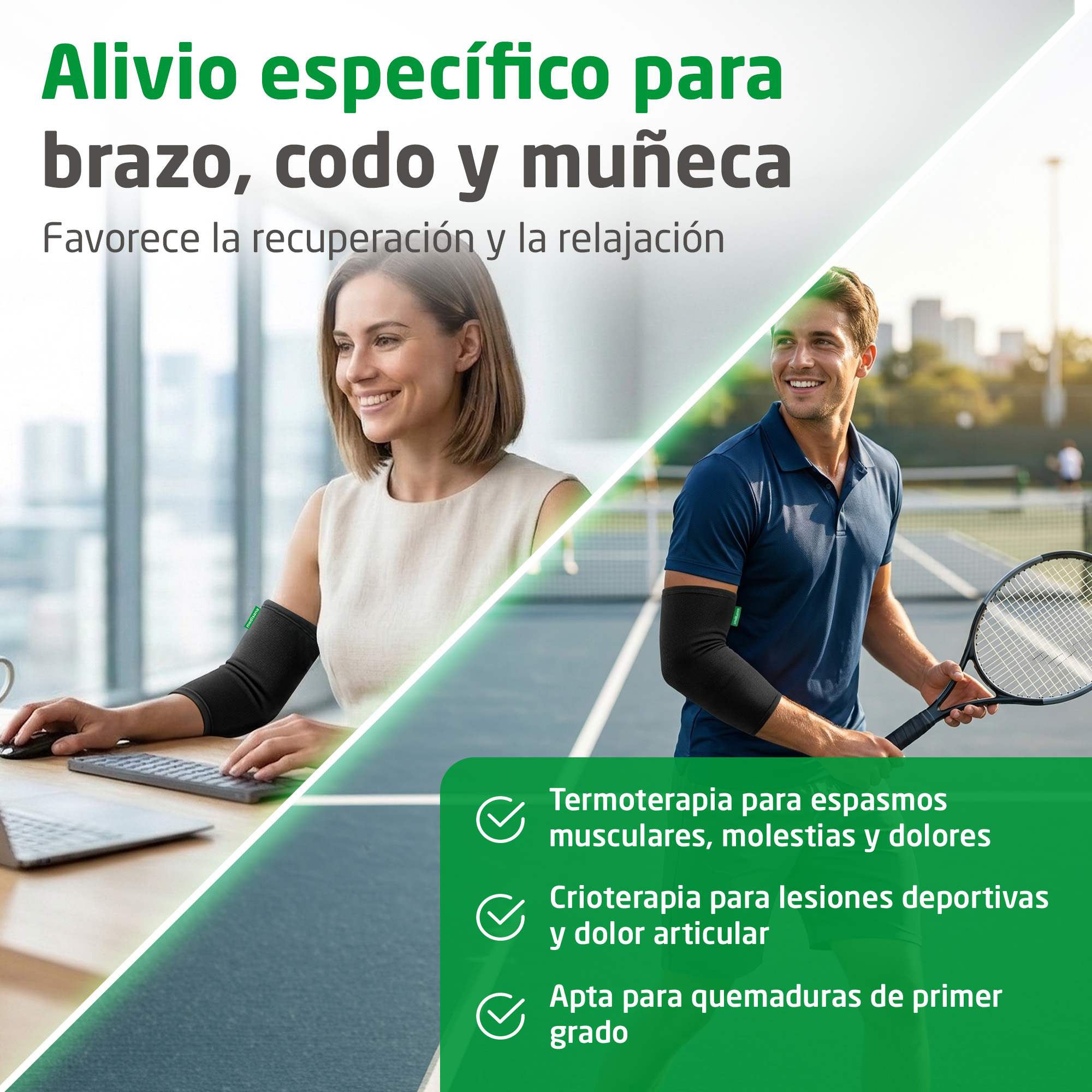 GP 103 | Compresa térmica y fría para el brazo