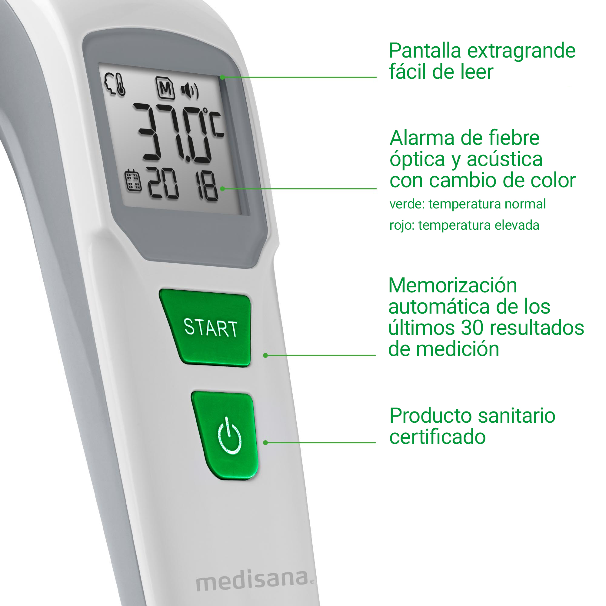 TM 762 | Termómetro multifunción infrarrojo