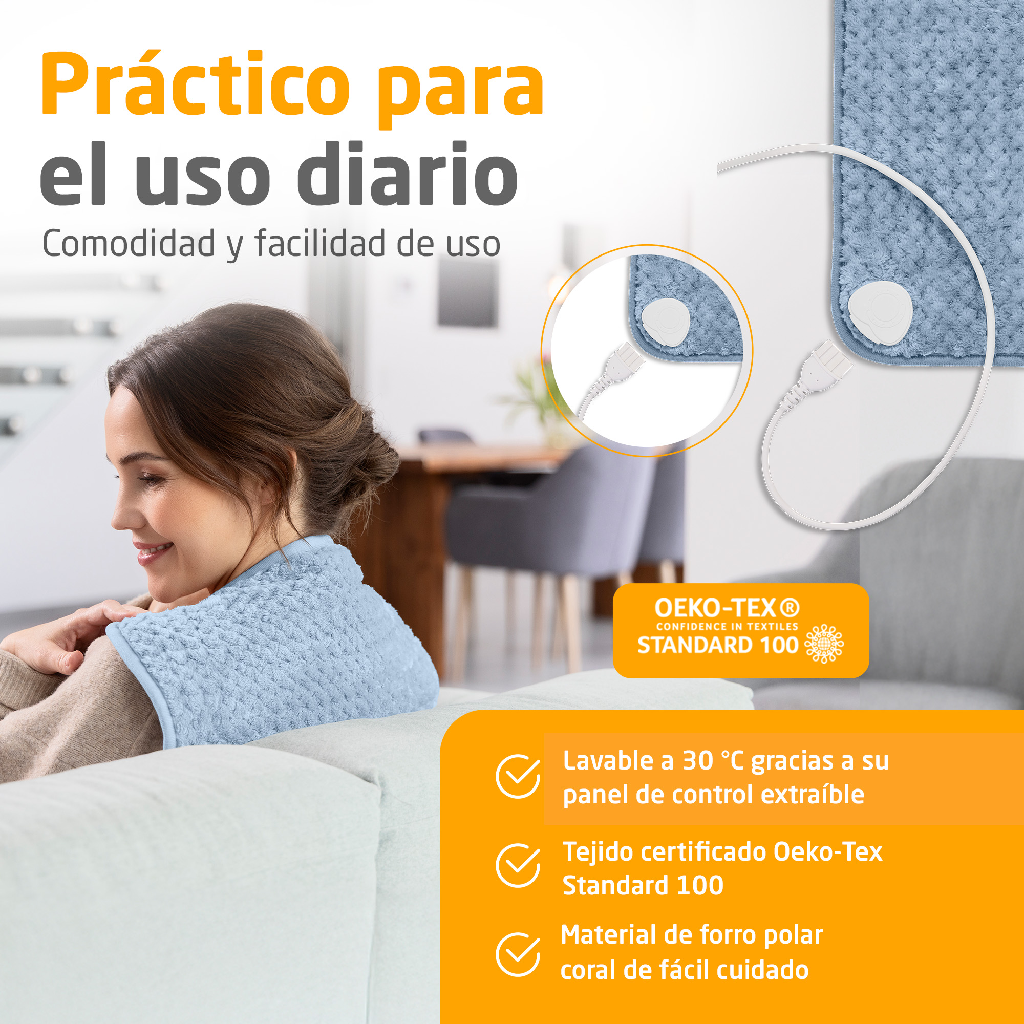 medisana HP 515 - Heizkissen - jeans blue medisana HP 515 - Heizkissen - jeans blue