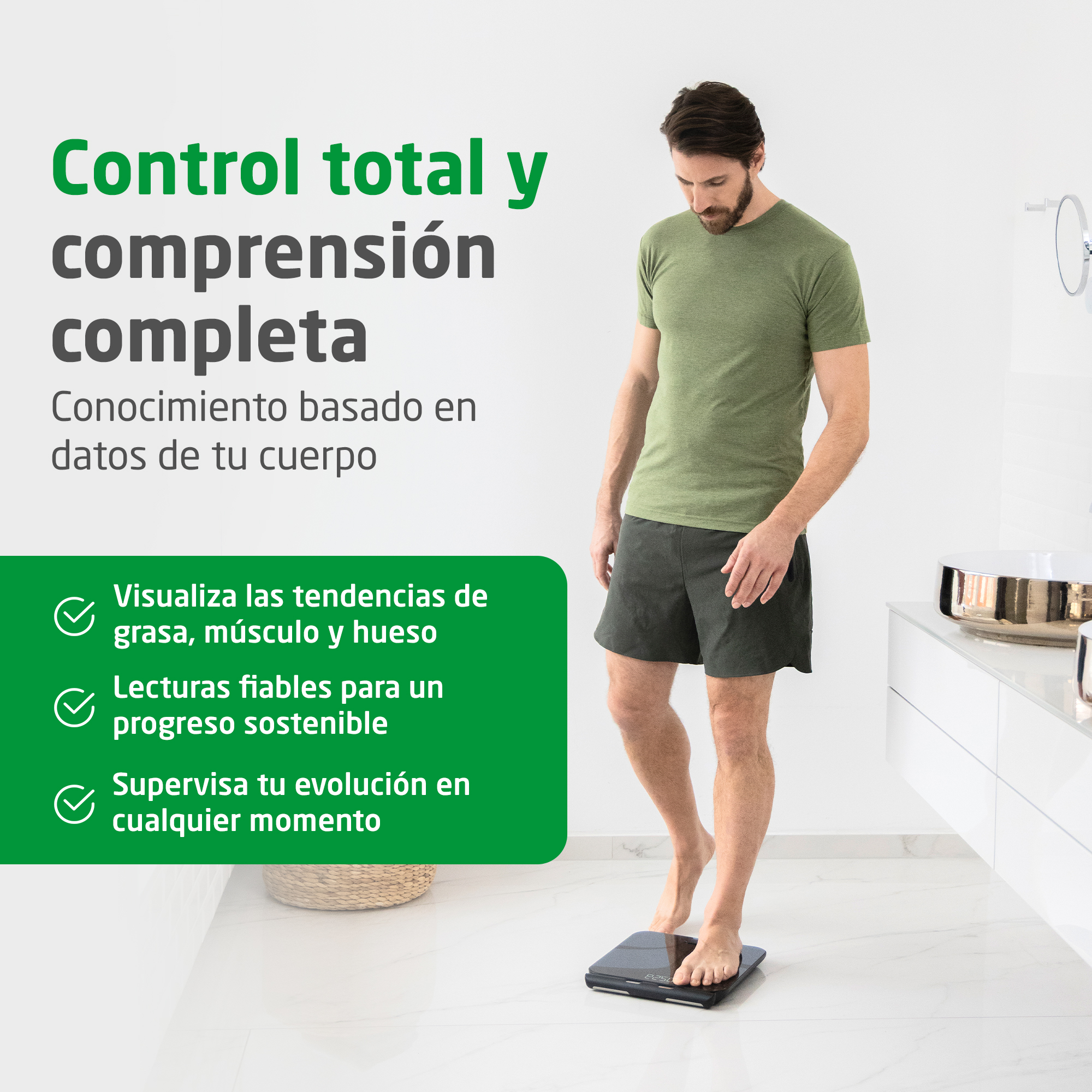 BS 850 connect | Báscula analítica corporal