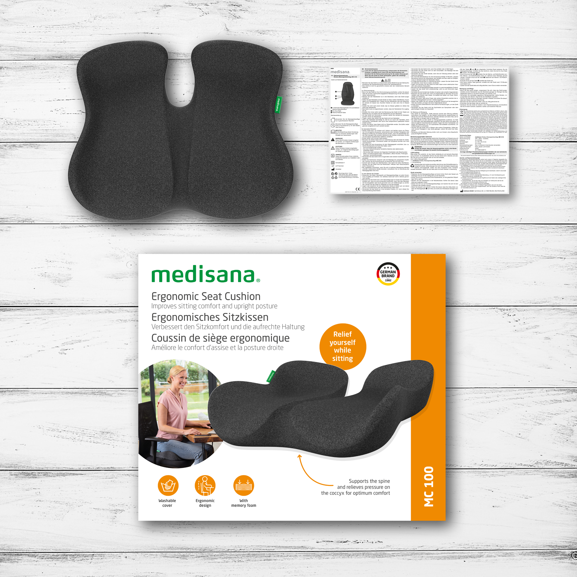 MC 100 | Ergonomic Seat Cushion