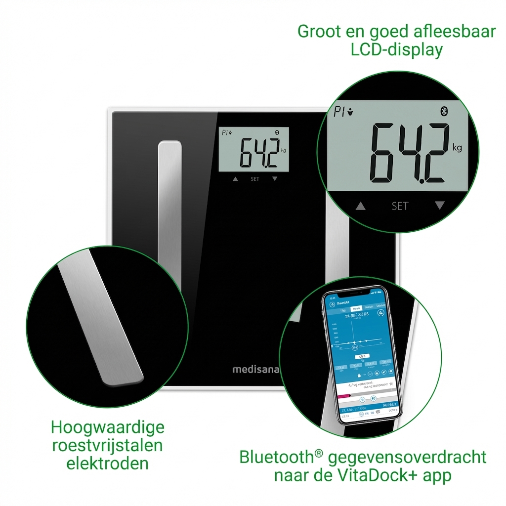 BS A45 connect | lichaamsanalyseweegschaal