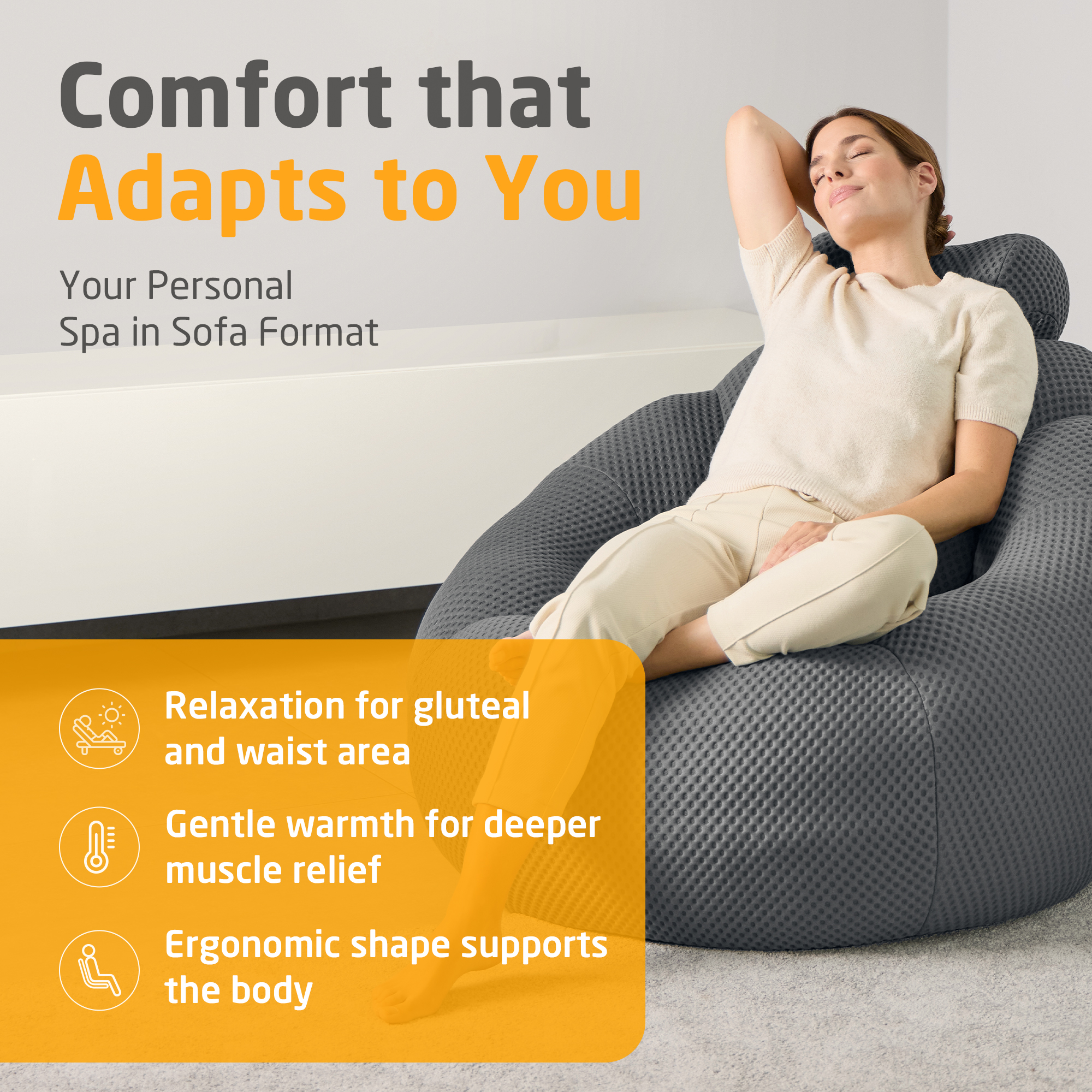 RS 150 | Bubble Sofa - dark grey