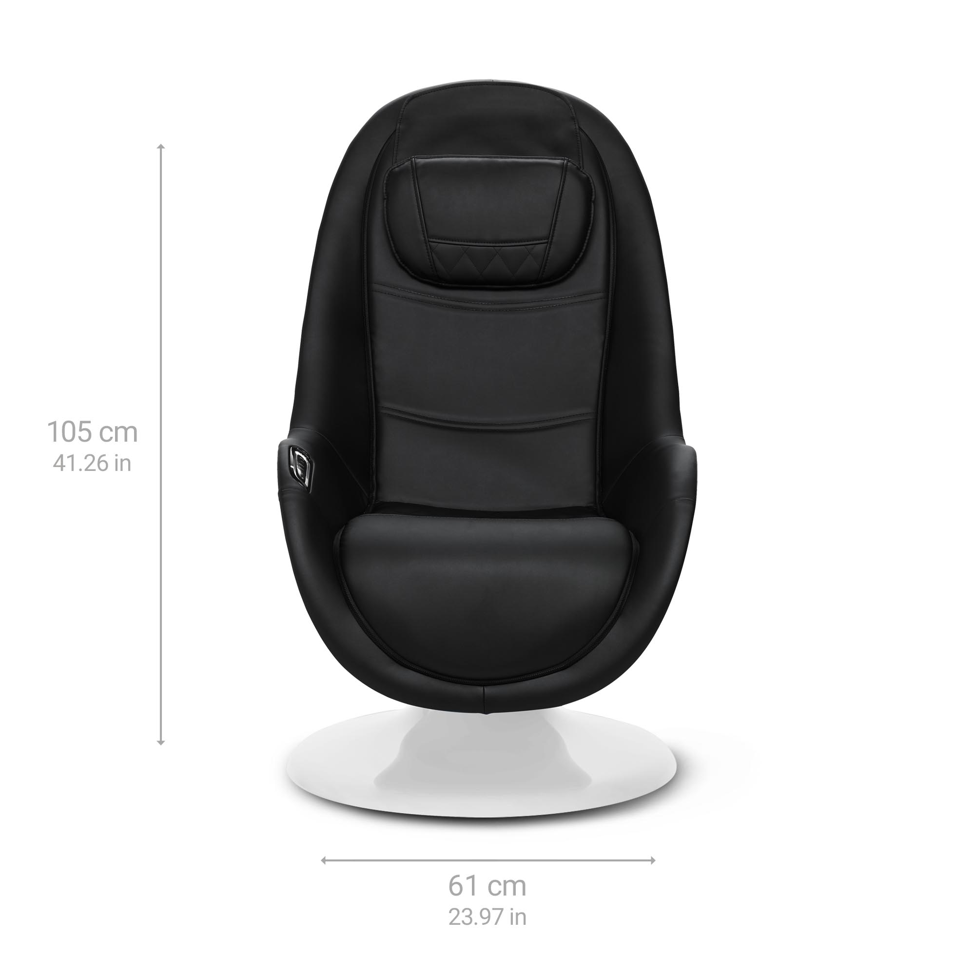 RS 660 | Sillón lounge con función de masaje y reposapiés