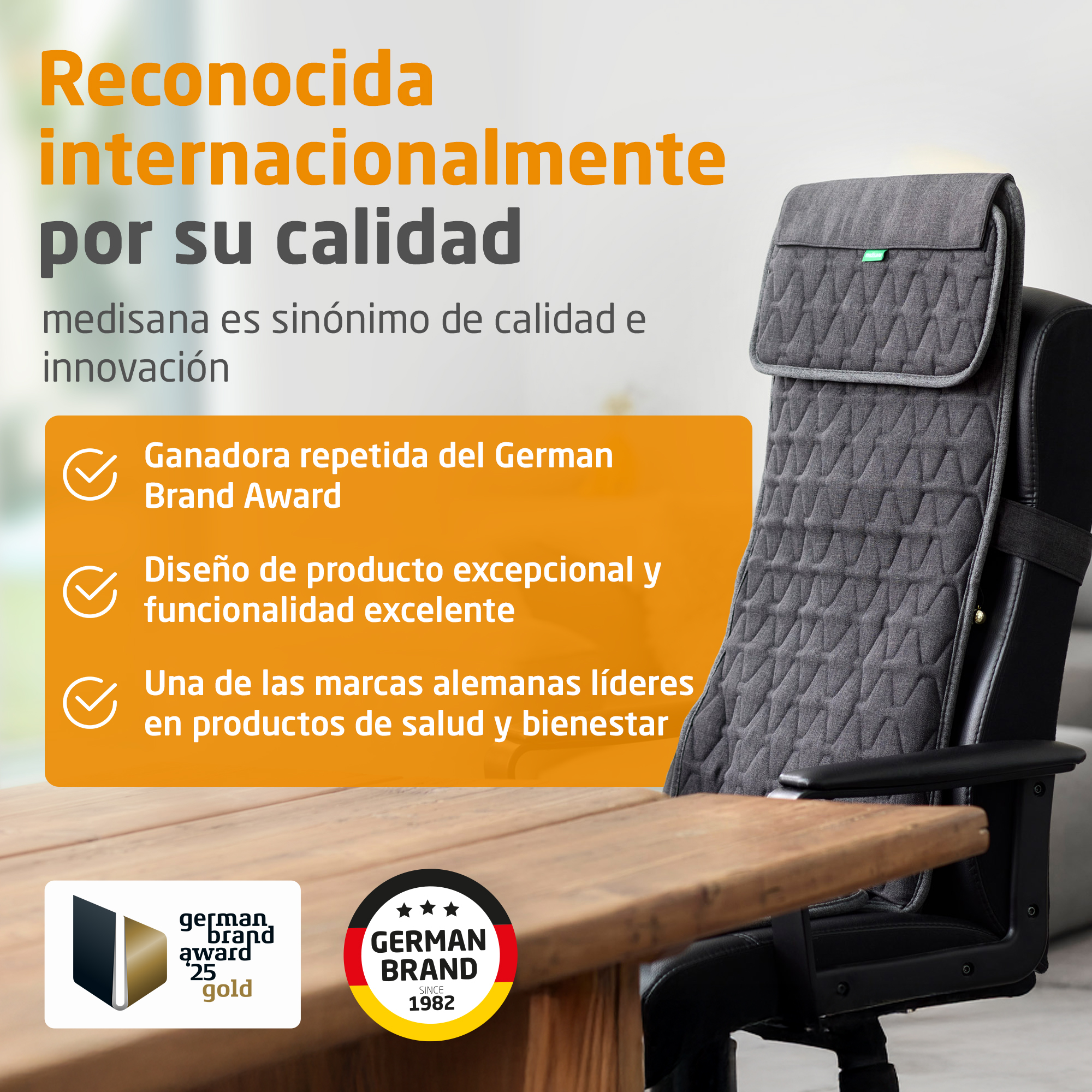 medisana MC 700 Cubierta de masaje