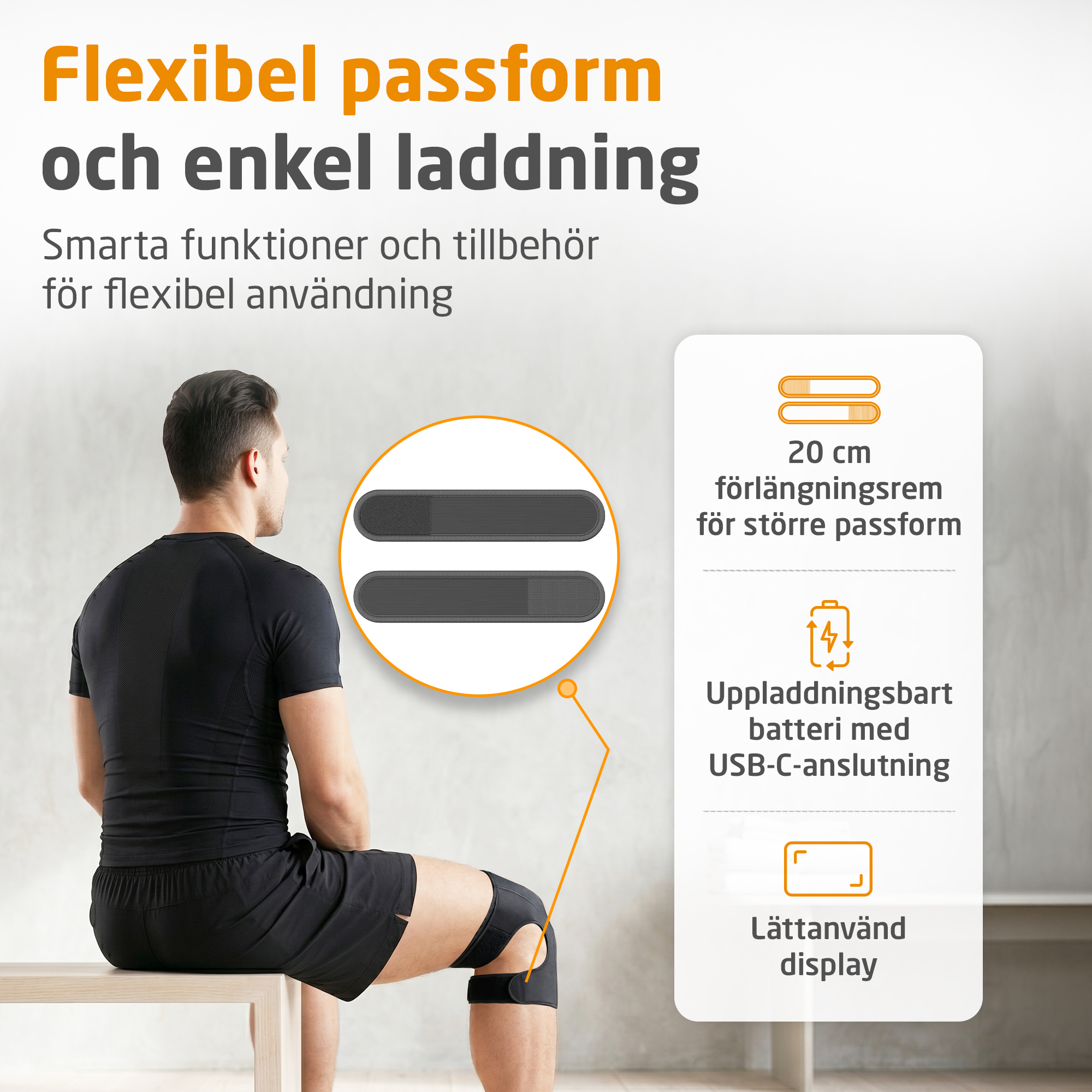 Cordless Vibrating Knee Massager | KM 100