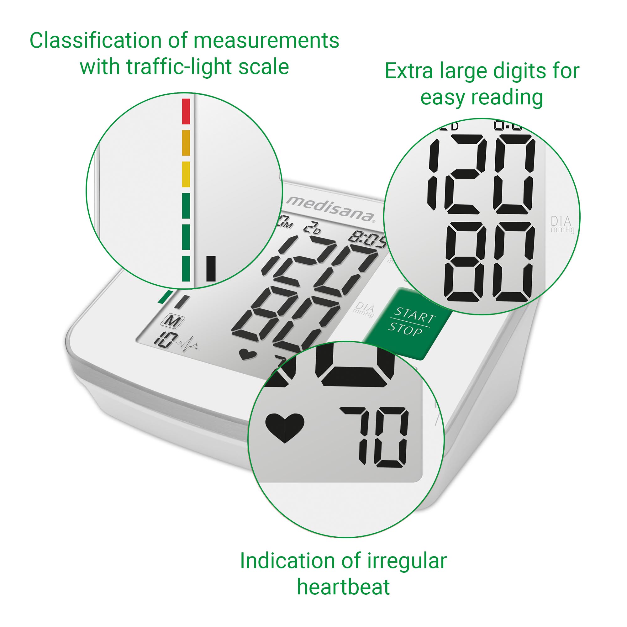 BU 512 | Upper arm blood pressure monitor