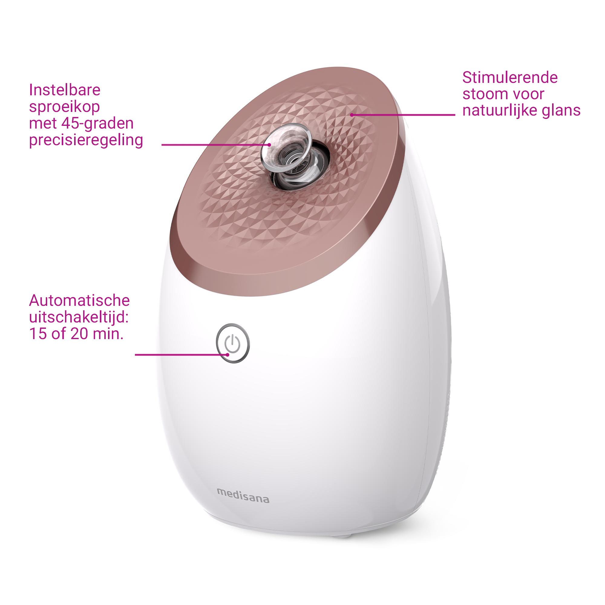 DS 600 | Nano-ionen gezichtssauna