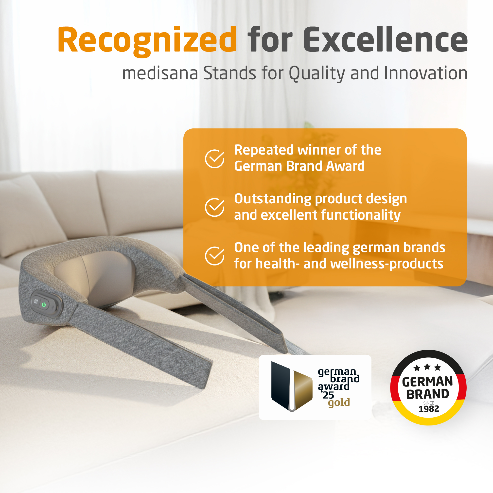 NM 900 | Cordless neck massager