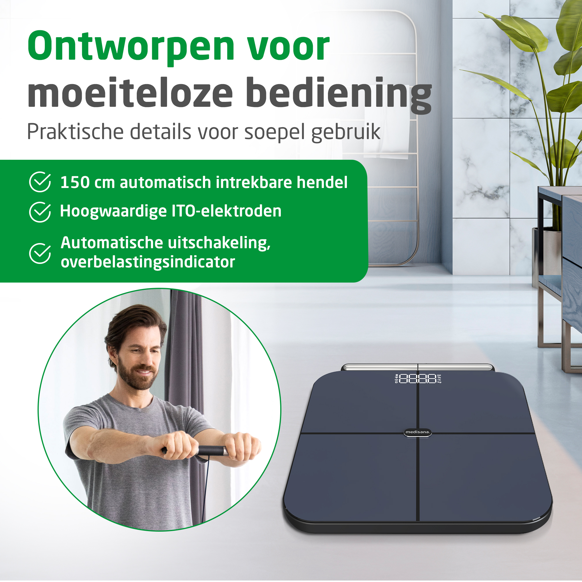 medisana BS 850 connect lichaamsanalyseweegschaal