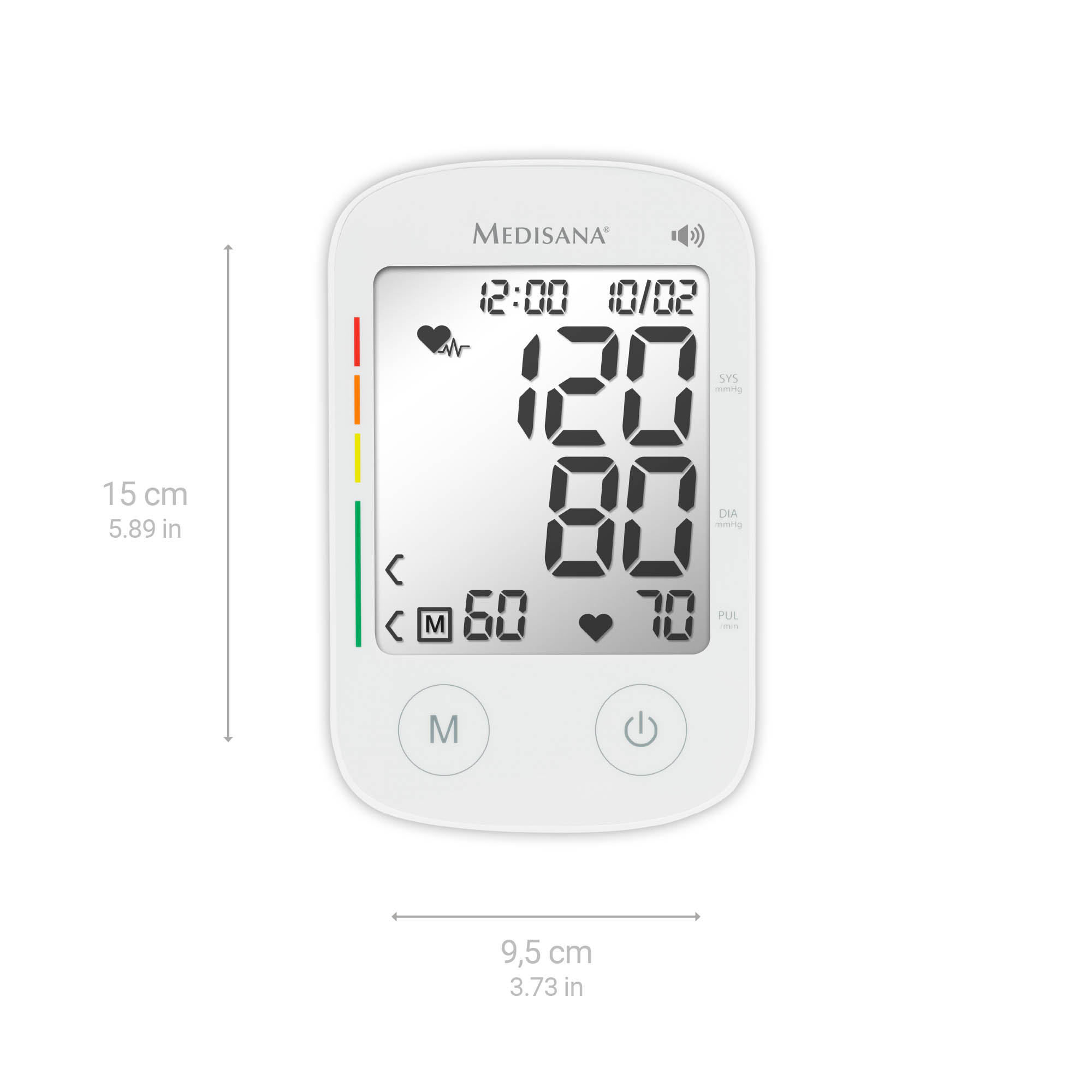 BU 535 Voice | Bovenarm bloeddrukmeter | Internationale versie
