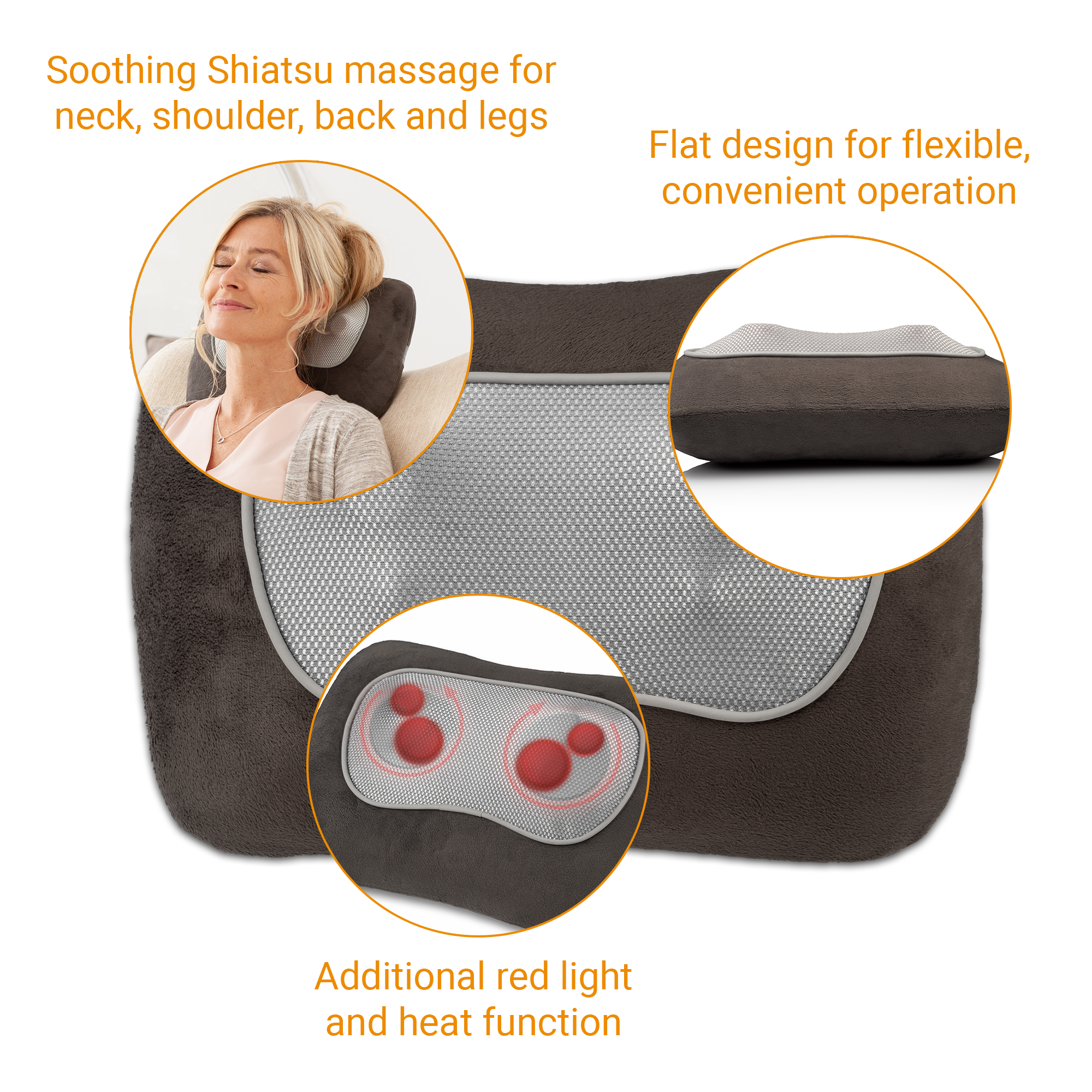 MC 840 | Shiatsu Massage Cushion