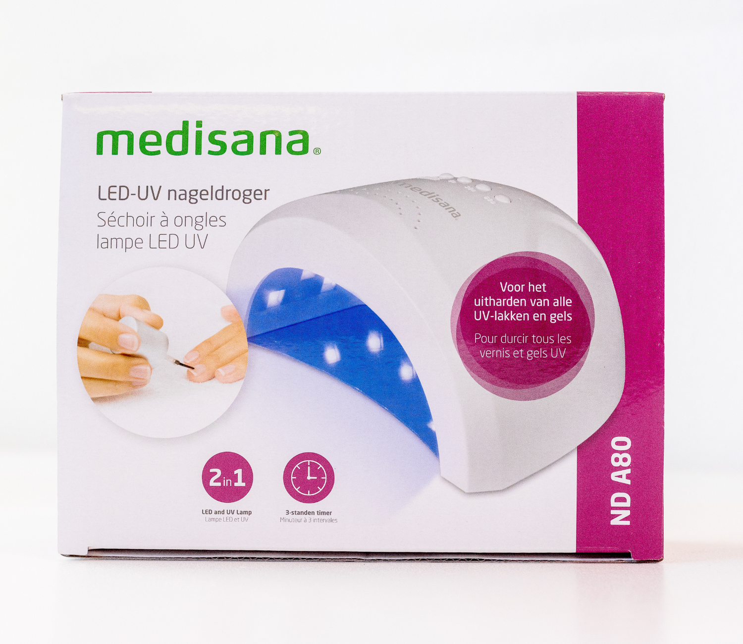 PhasedOut - medisana ND A80 UV-Nageltrockner