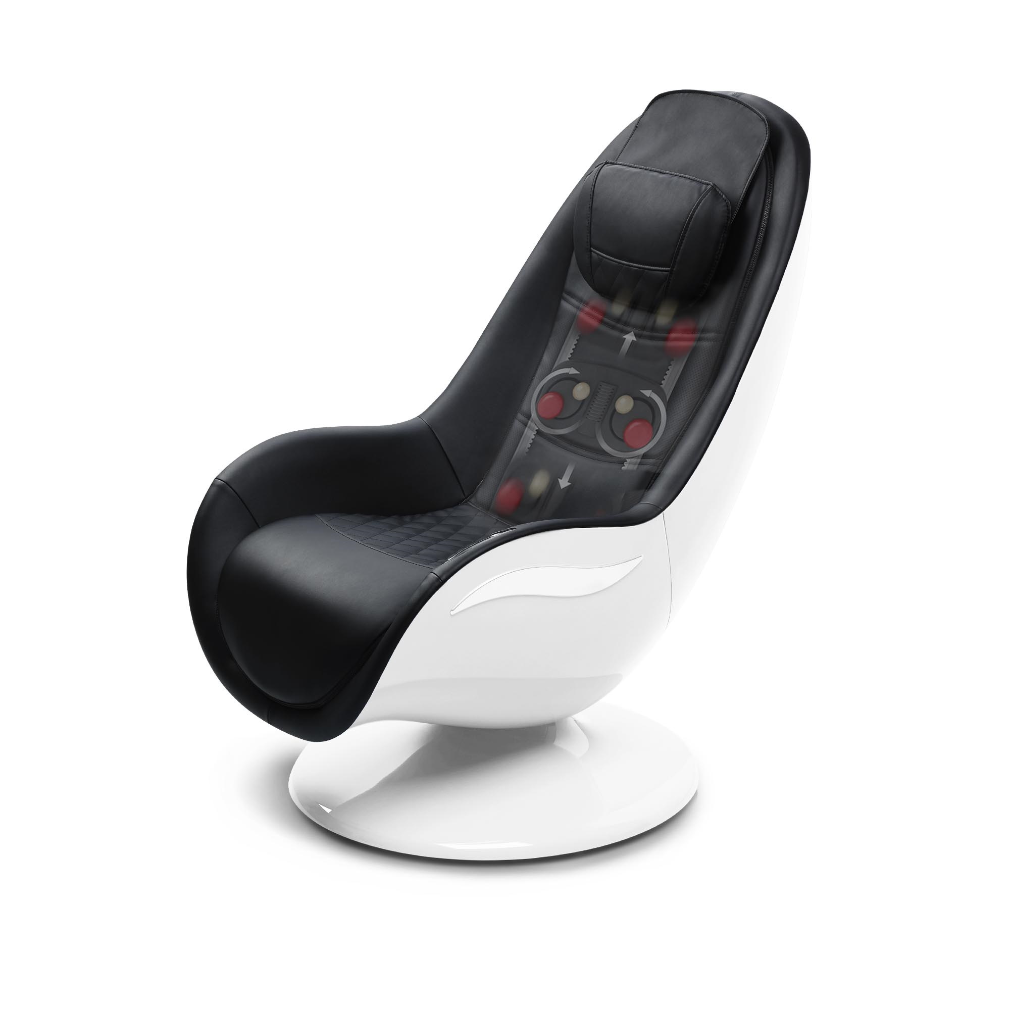 RS 660 | Lounge Sessel mit Massagefunktion und Hocker