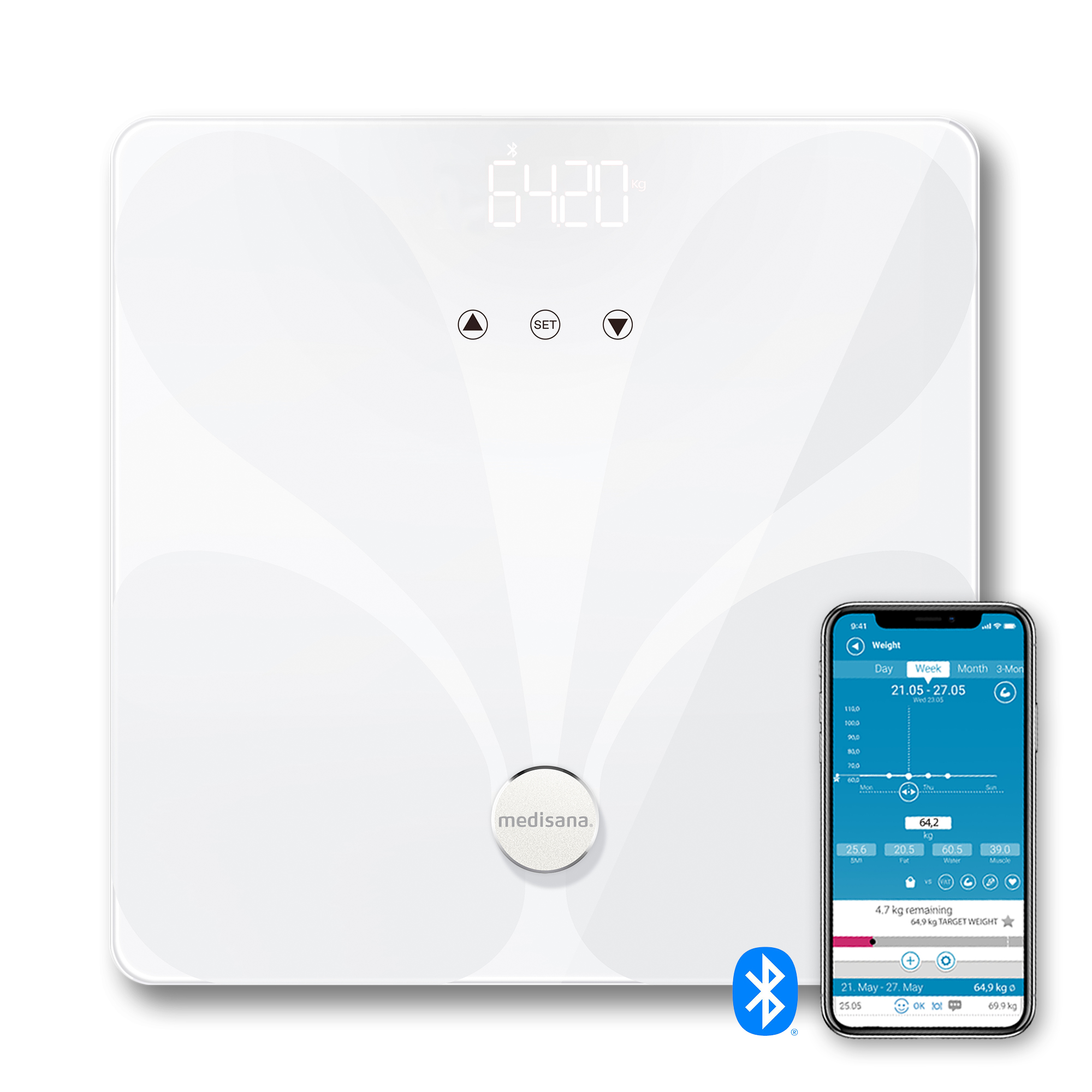 BS 412 connect | Báscula de análisis corporal