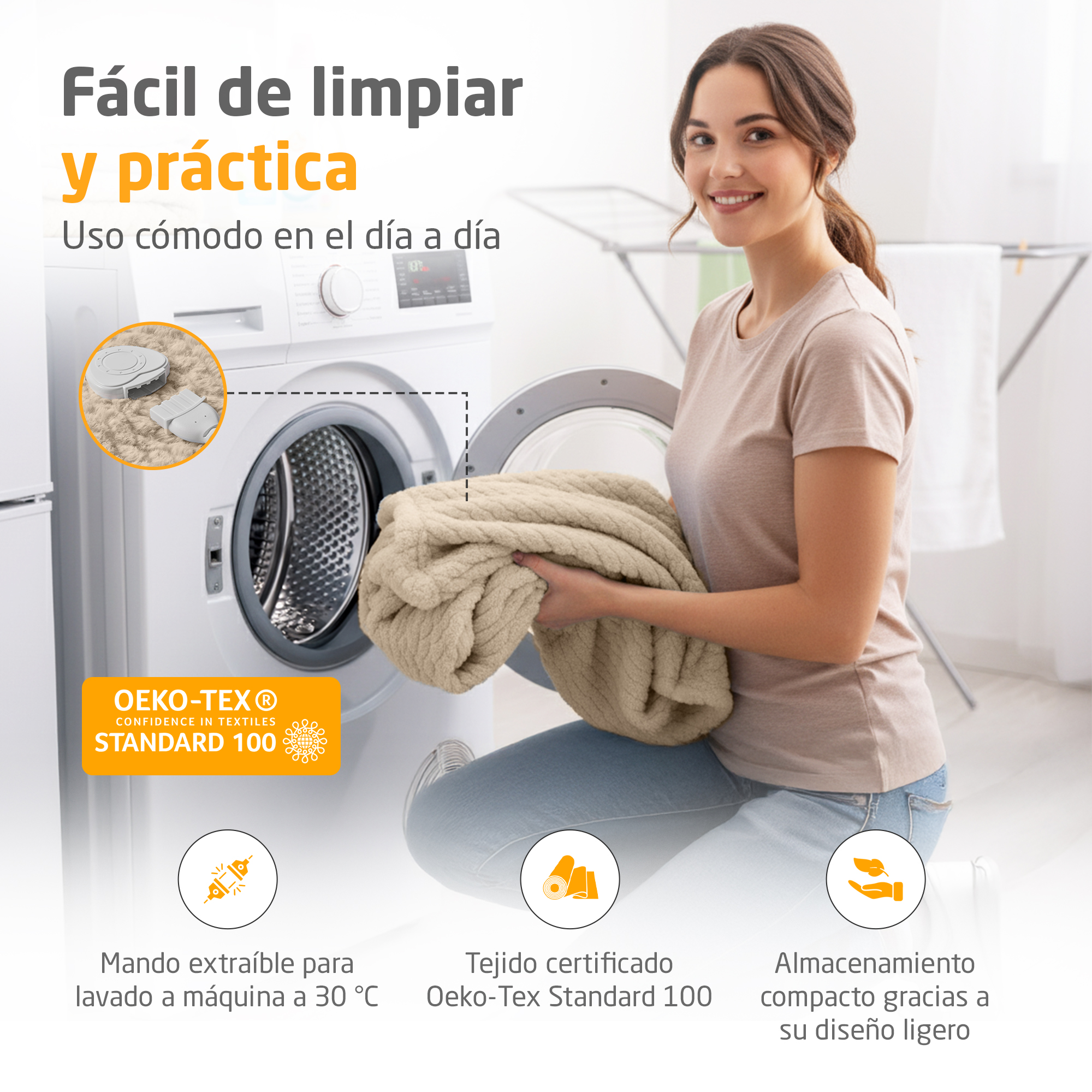 93b7117a4749caa9f4a2de2970240d3b medisana HB 419 - Heizdecke - cloud creme