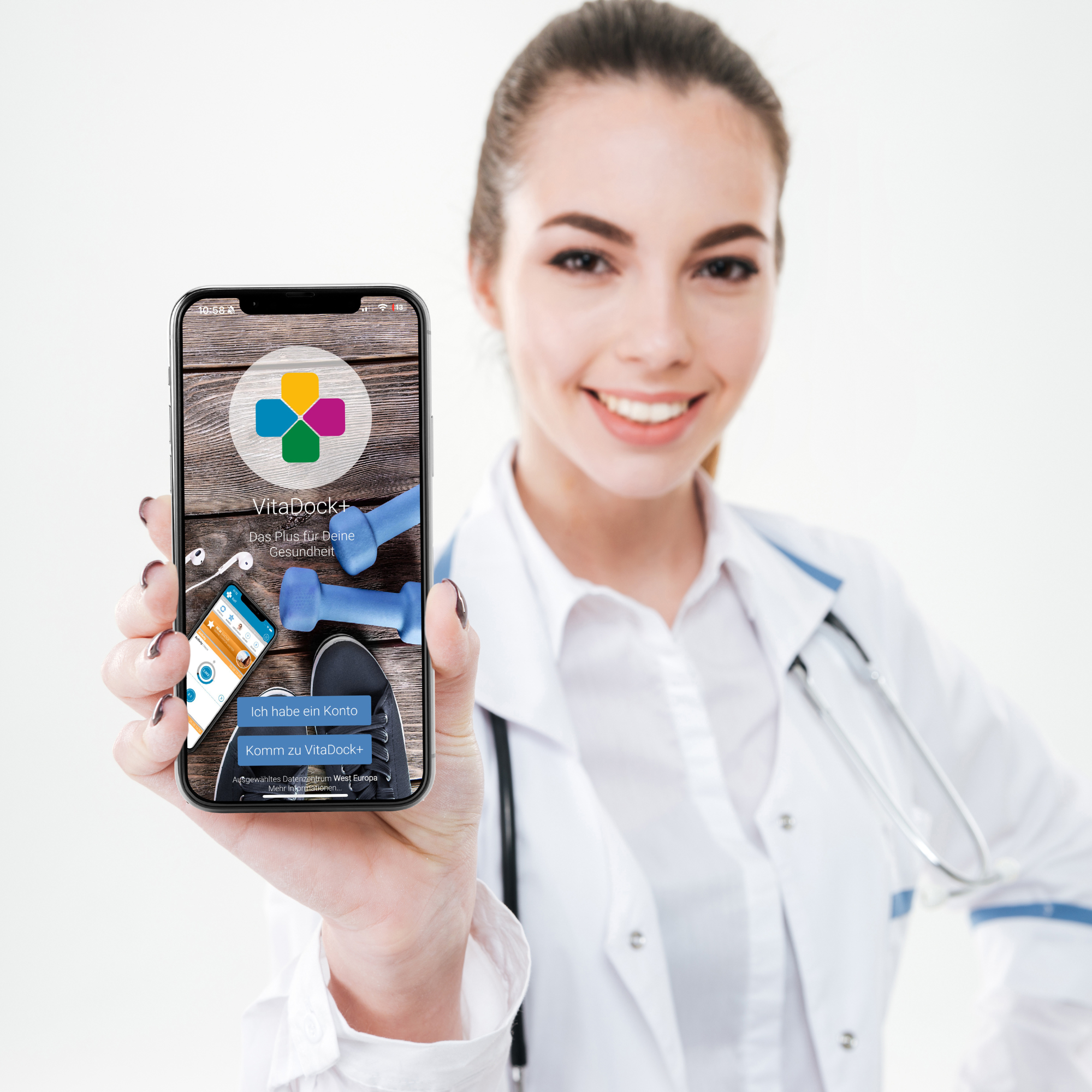 VitaDock_Landingpage_Arztin