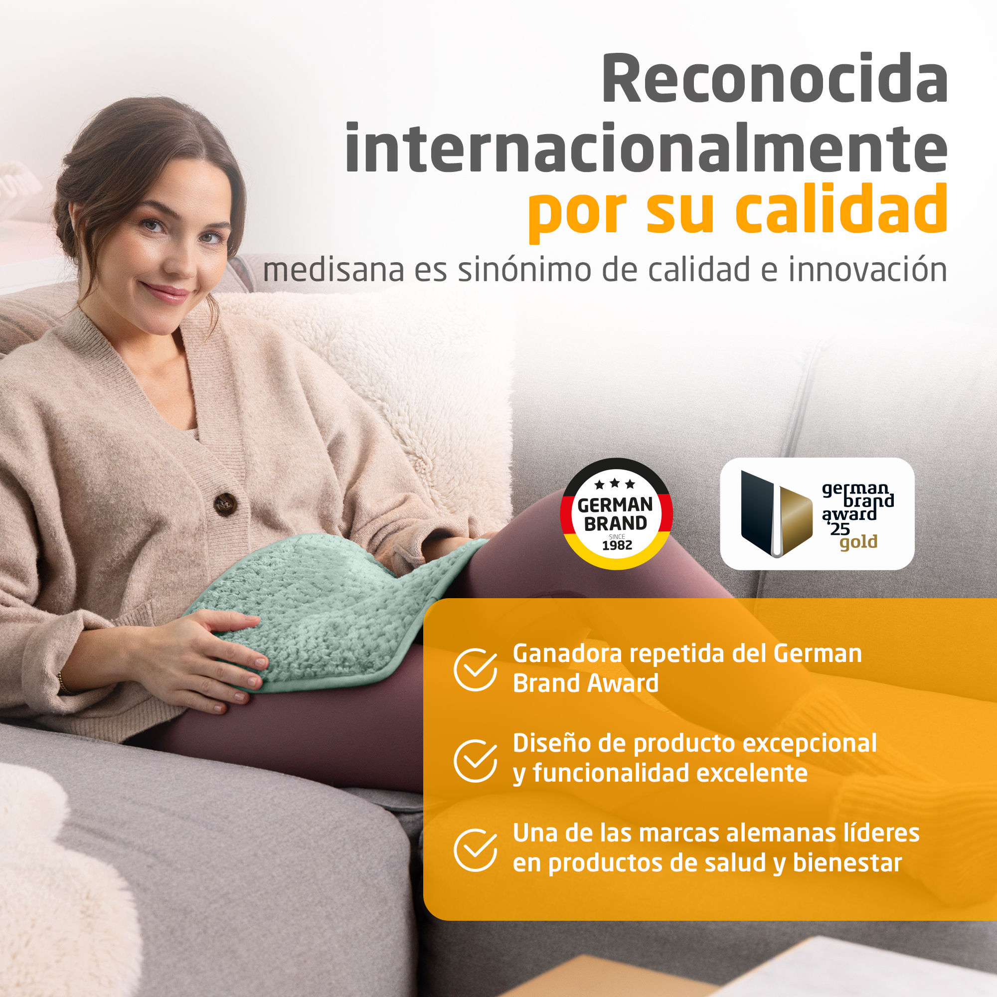 medisana HP 517 Heizkissen - savage green